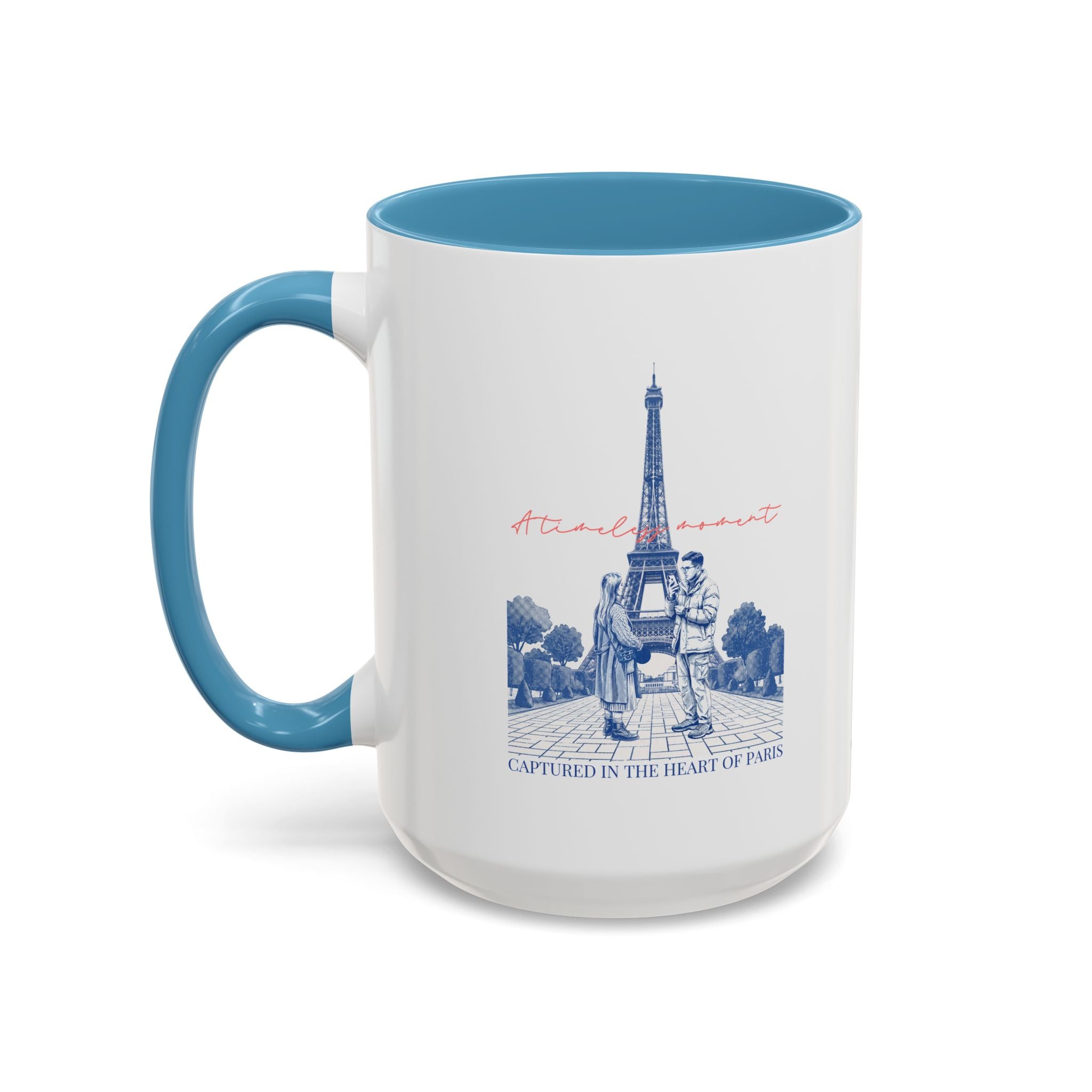 Paris Travel Memory Mug - Eiffel Tower Coffee Cup for Travelers