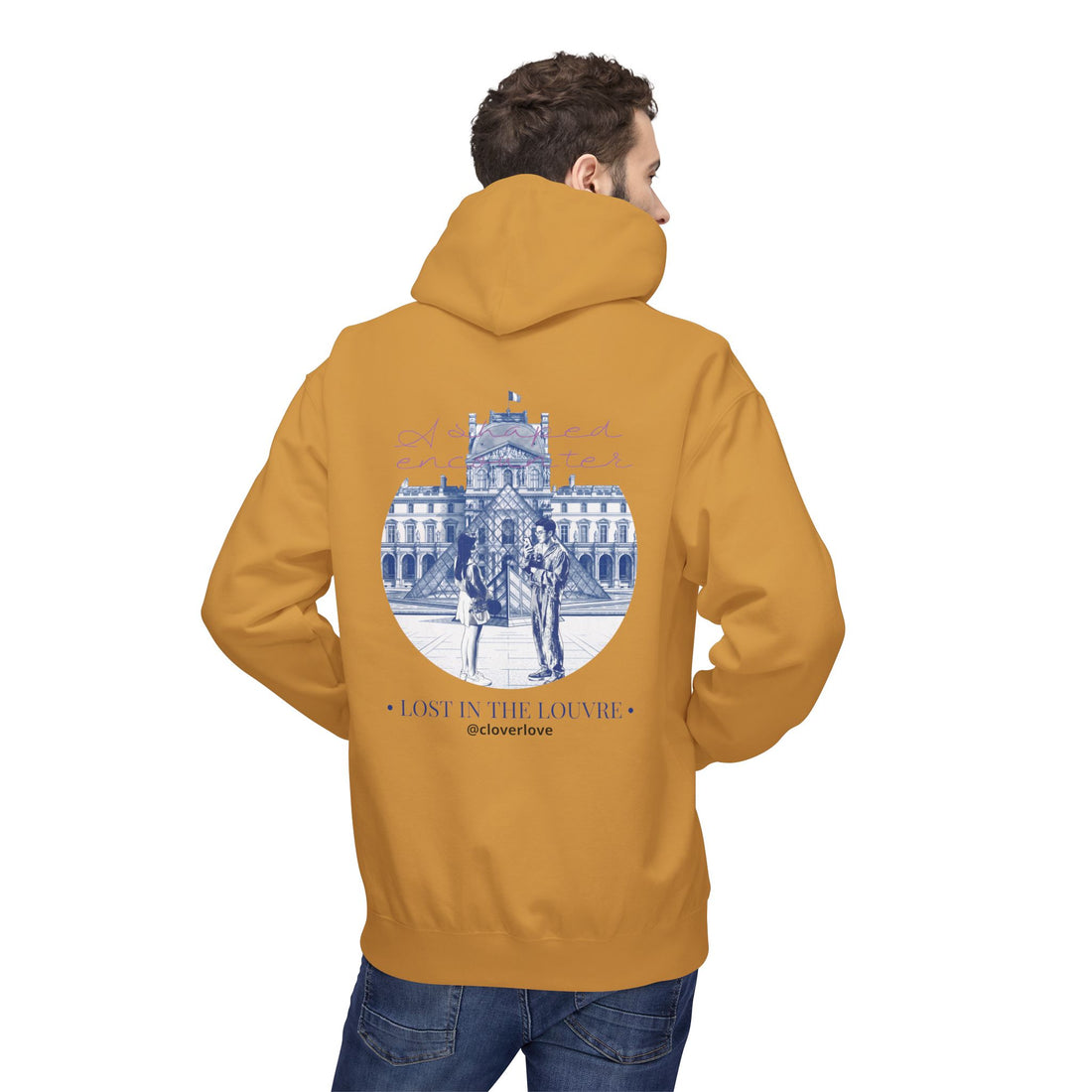 Lost In The Louvre Hoodie | Paris Reise-Wahrzeichen Sweatshirt