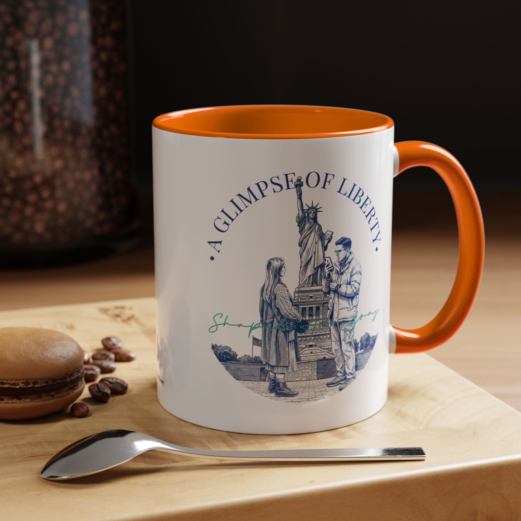 Statue of Liberty Travel Mug - New York Landmark Coffee Cup