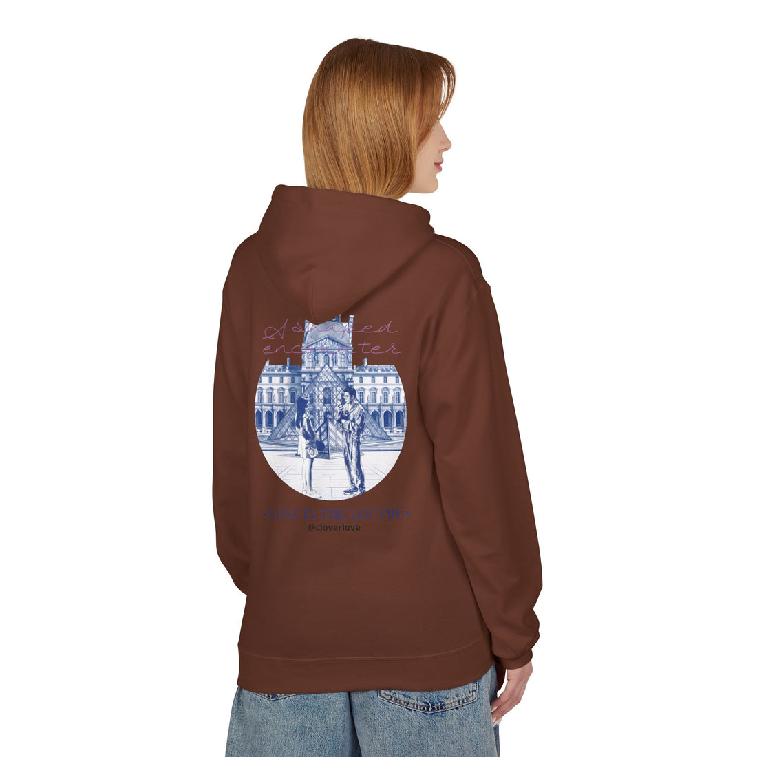 Lost In The Louvre Hoodie | Paris Reise-Wahrzeichen Sweatshirt