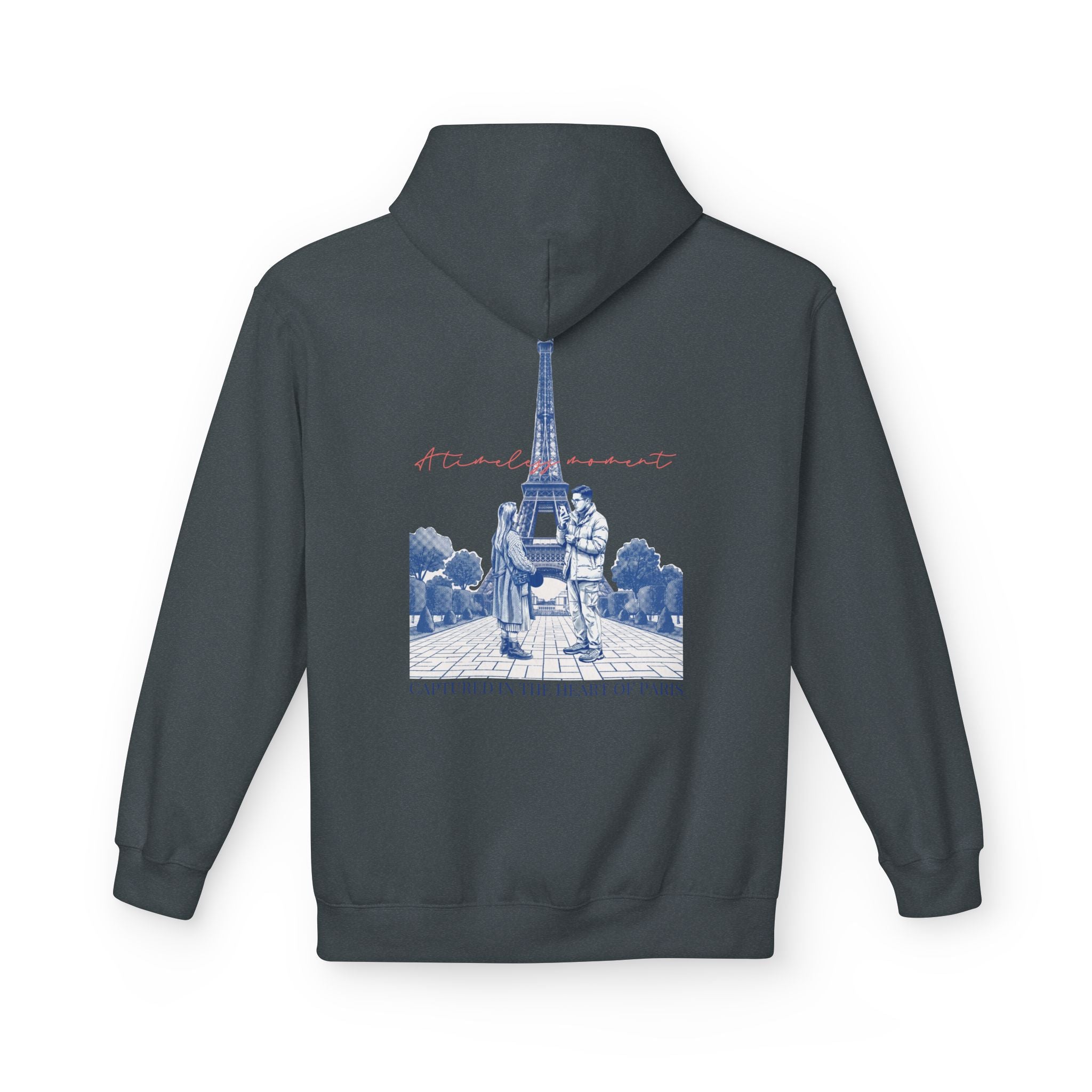 Paris Eiffel Tower Hoodie | Romantic Travel Graphic Sweatshirt