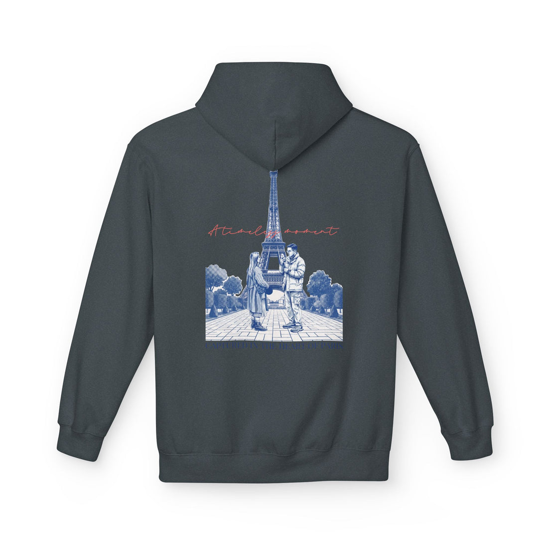 Paris Eiffel Tower Hoodie | Romantic Travel Graphic Sweatshirt