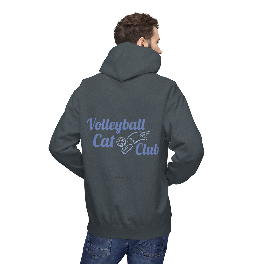VC7, Catch the Echo Hoodie — Ocean Cat Adventure Graphic Hoodie