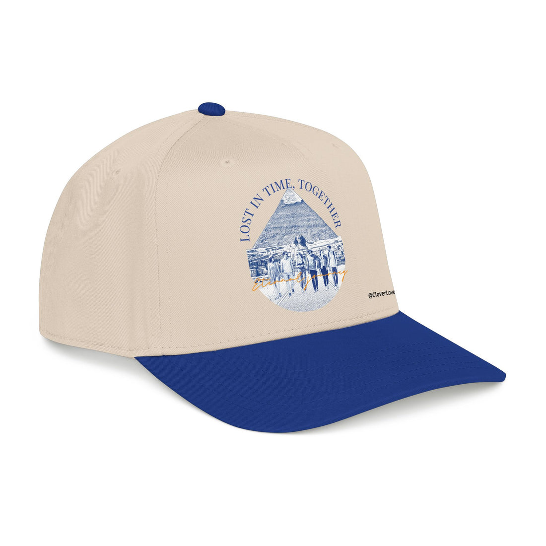 Egypt Travel Hat - Pyramid Baseball Cap, Adventure Dad Hat
