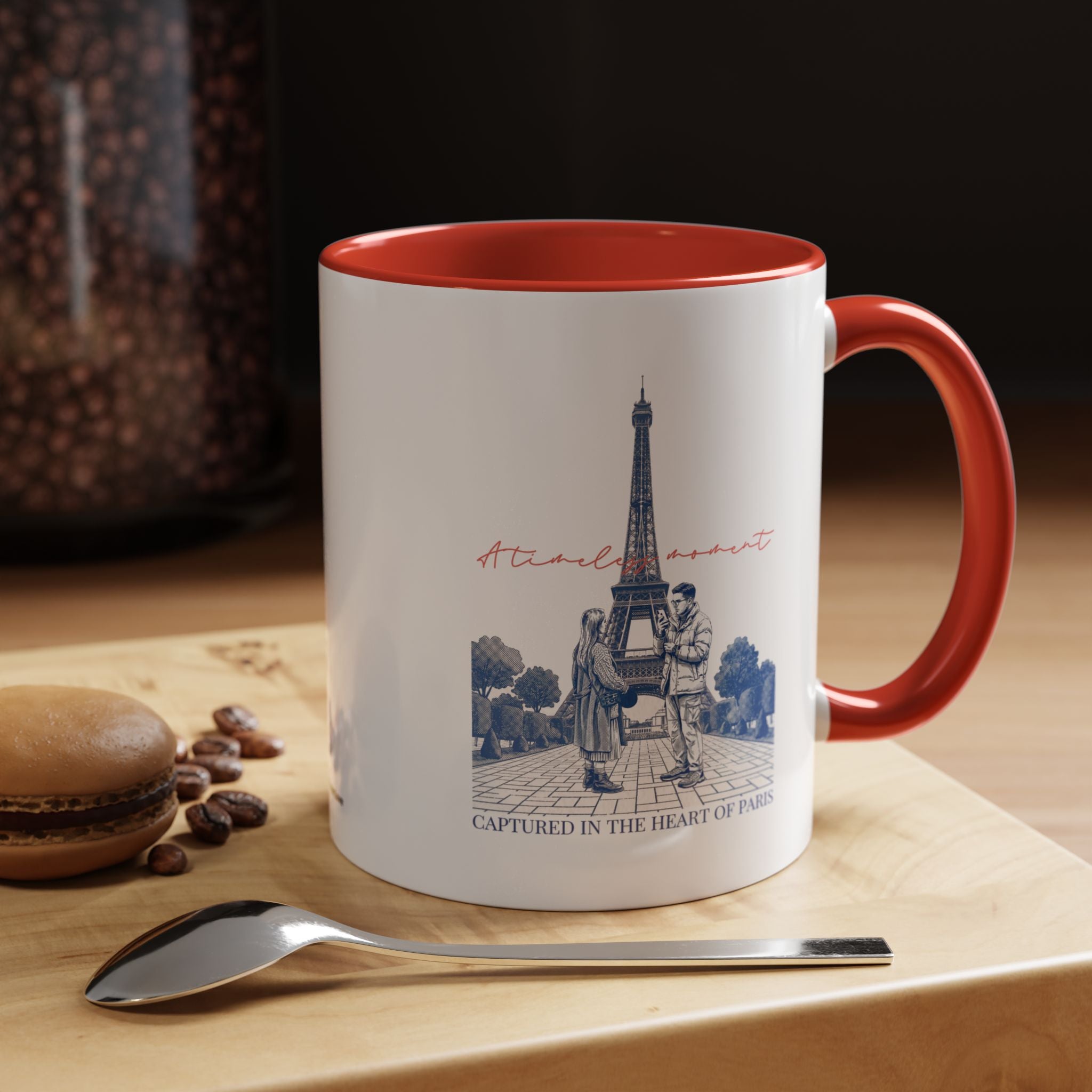 Paris Travel Memory Mug - Eiffel Tower Coffee Cup for Travelers