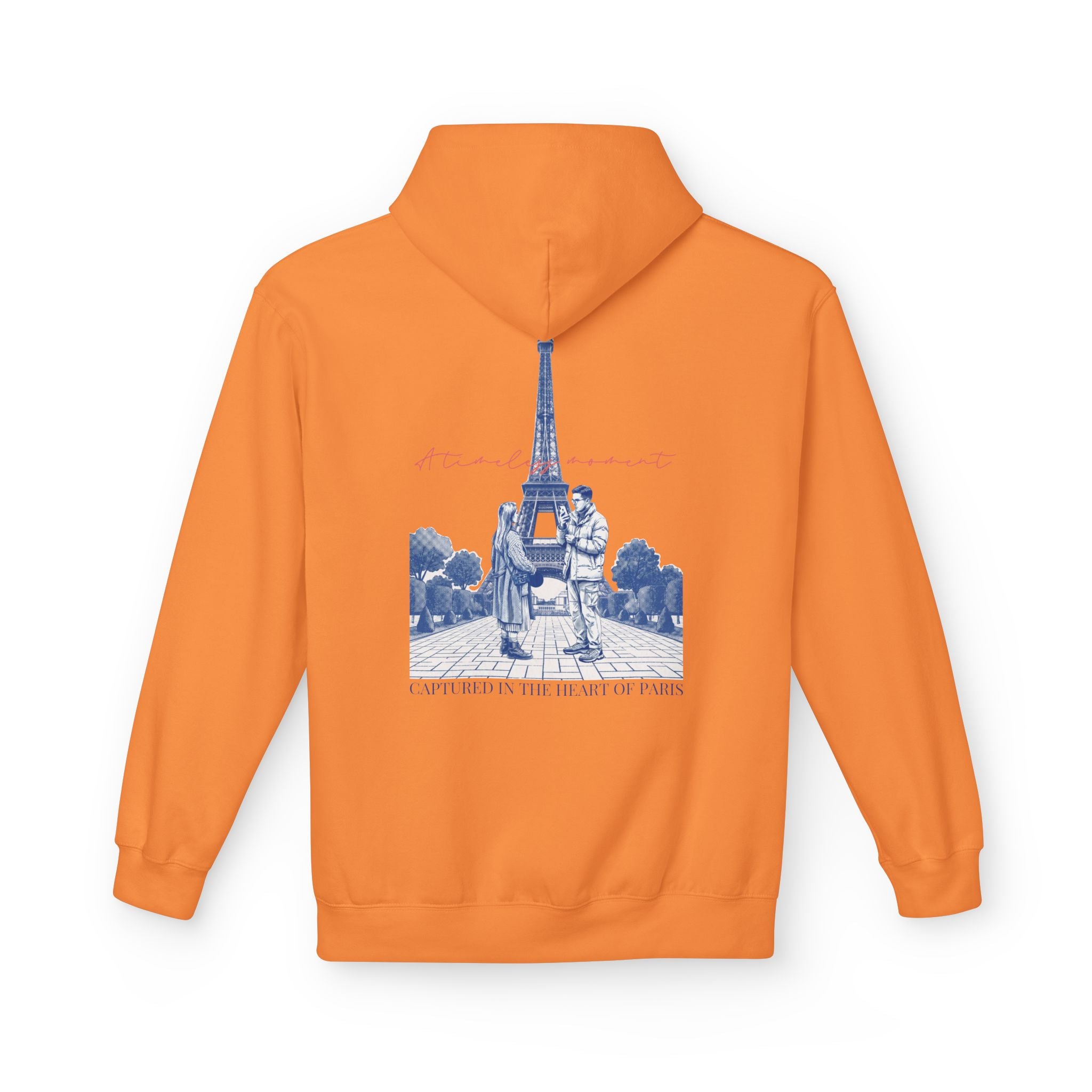 Paris Eiffel Tower Hoodie | Romantic Travel Graphic Sweatshirt