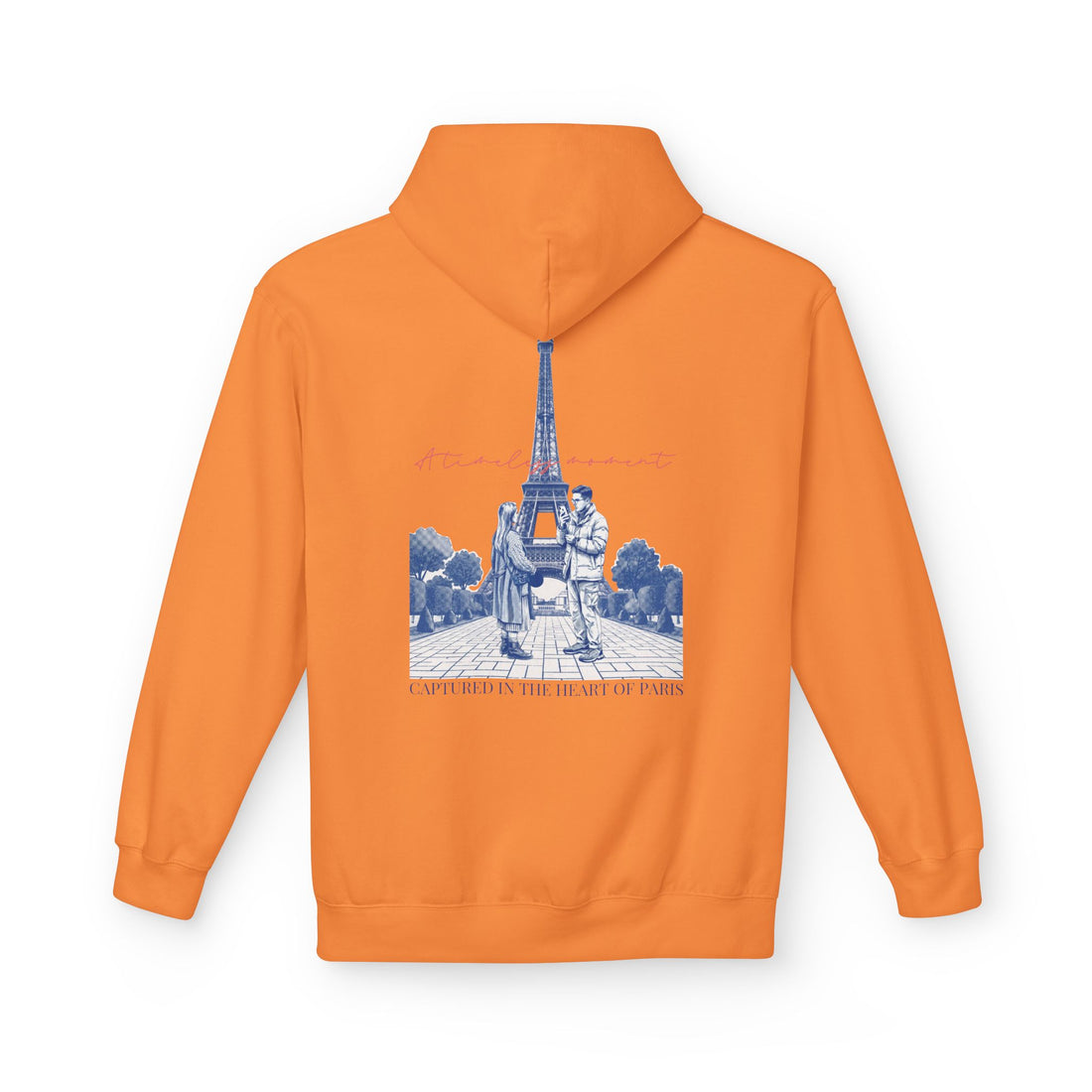 Paris Eiffel Tower Hoodie | Romantic Travel Graphic Sweatshirt