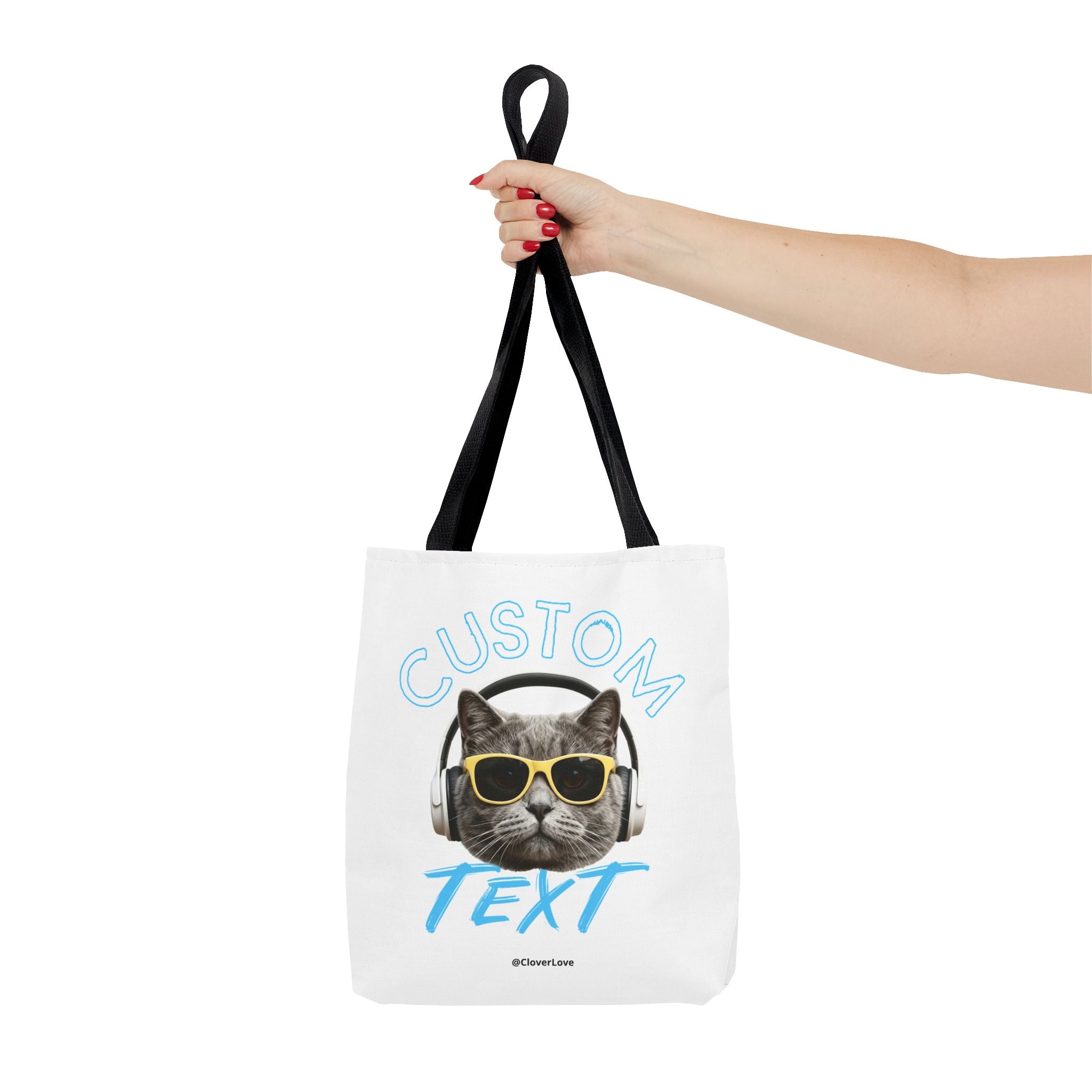 Summer Chill Cat Tote Bag | Funny Cat Lover Beach Bag