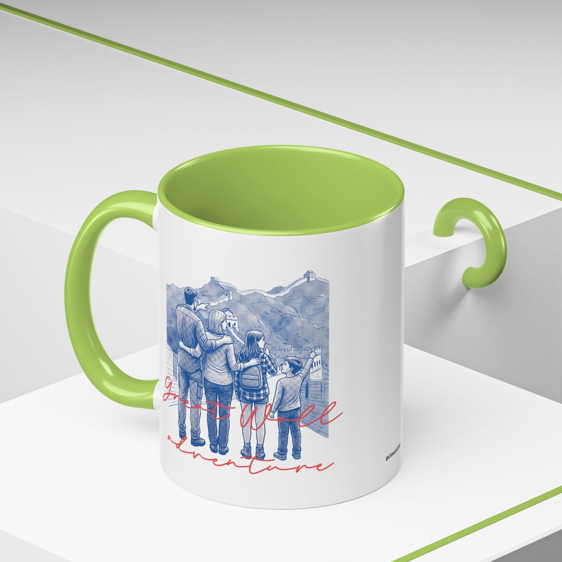 Great Wall Travel Mug - China Landmark Coffee Cup for Explorers