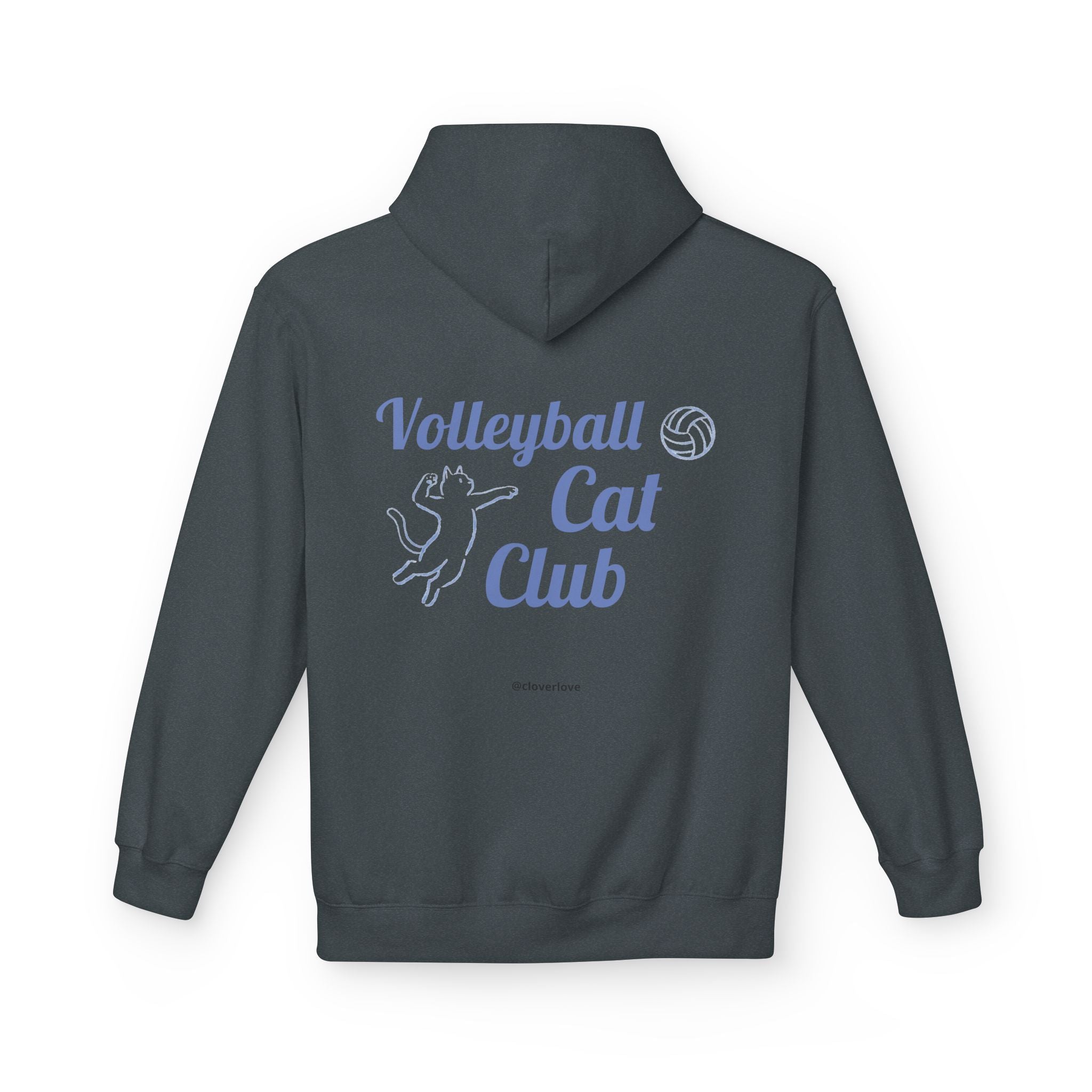 VC8, Catch the Echo Hoodie — Ocean Cat Adventure Graphic Hoodie