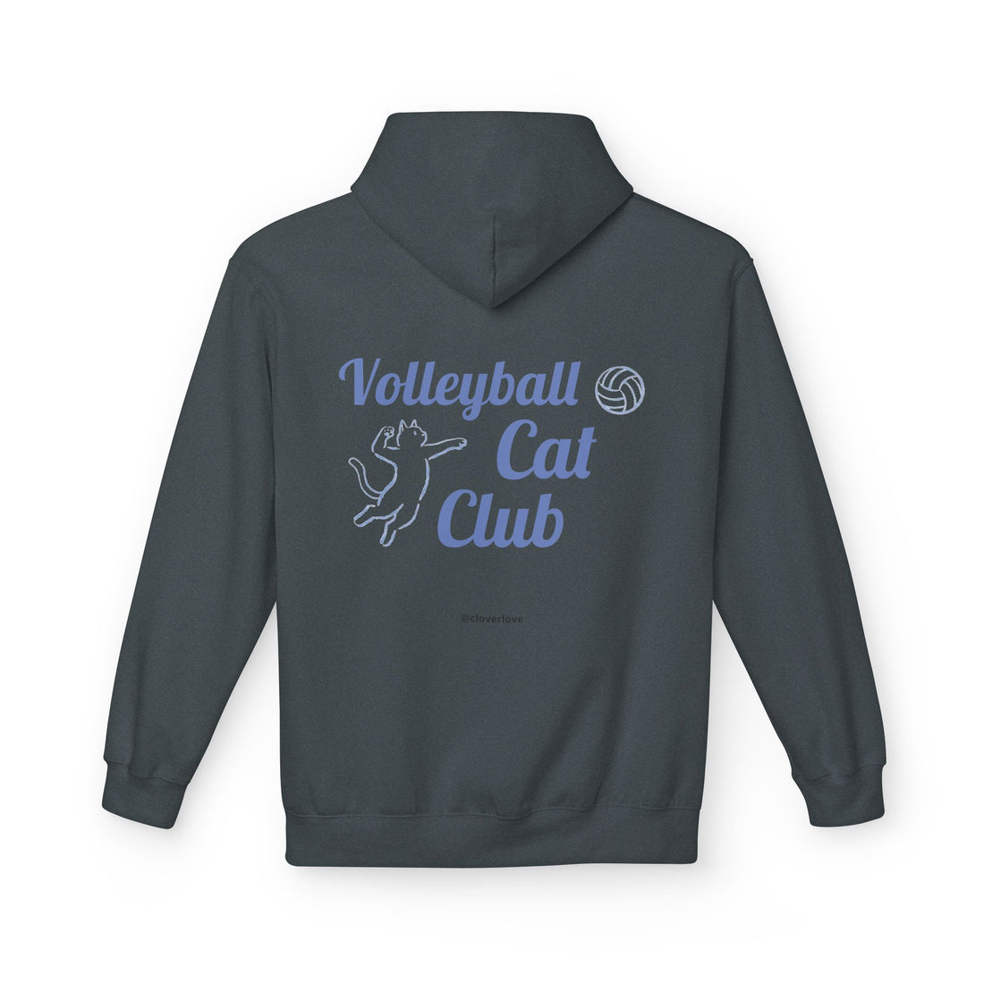 VC8, Catch the Echo Hoodie — Ocean Cat Adventure Graphic Hoodie