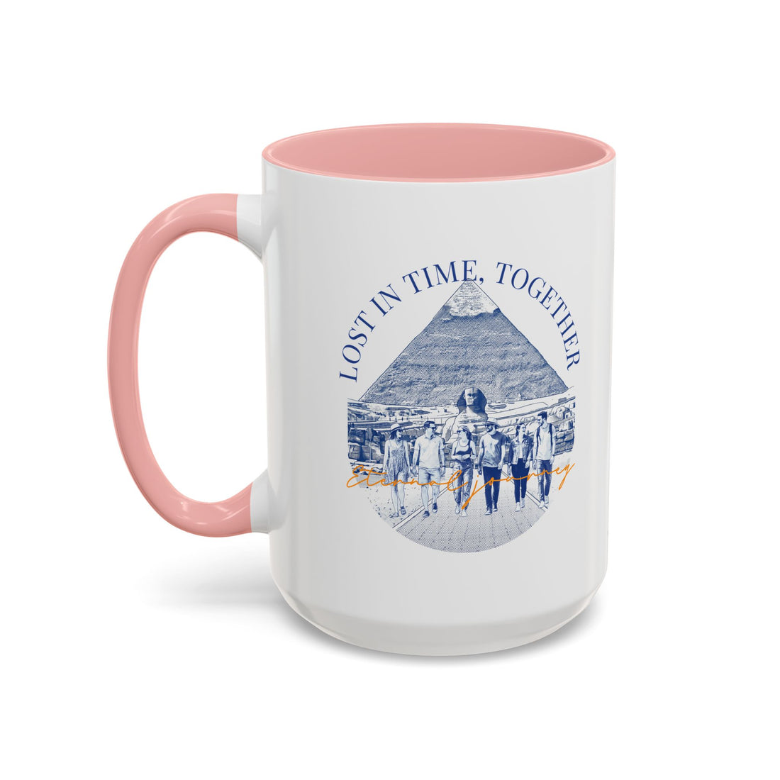 Egypt Travel Memory Mug - Pyramid Adventure Coffee Cup for Travelers