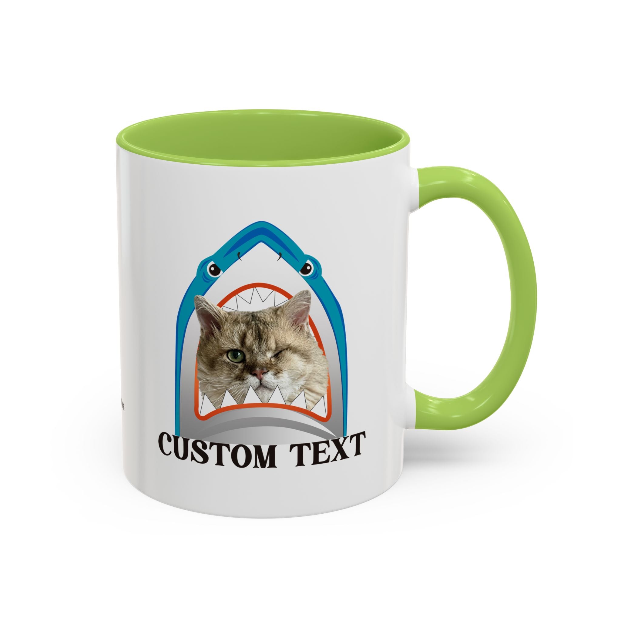 Summer Diving Dog Mug | Personalized Dog Photo Coffee Cup With Custom Text