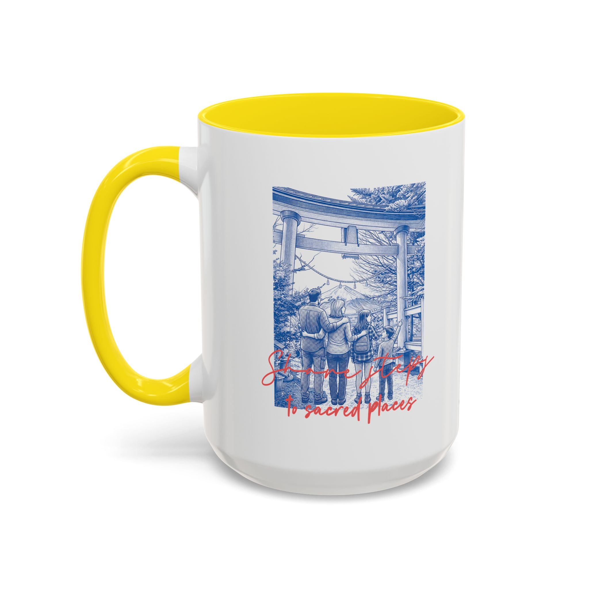 Japan Travel Memory Mug - Mount Fuji Coffee Cup for Travelers