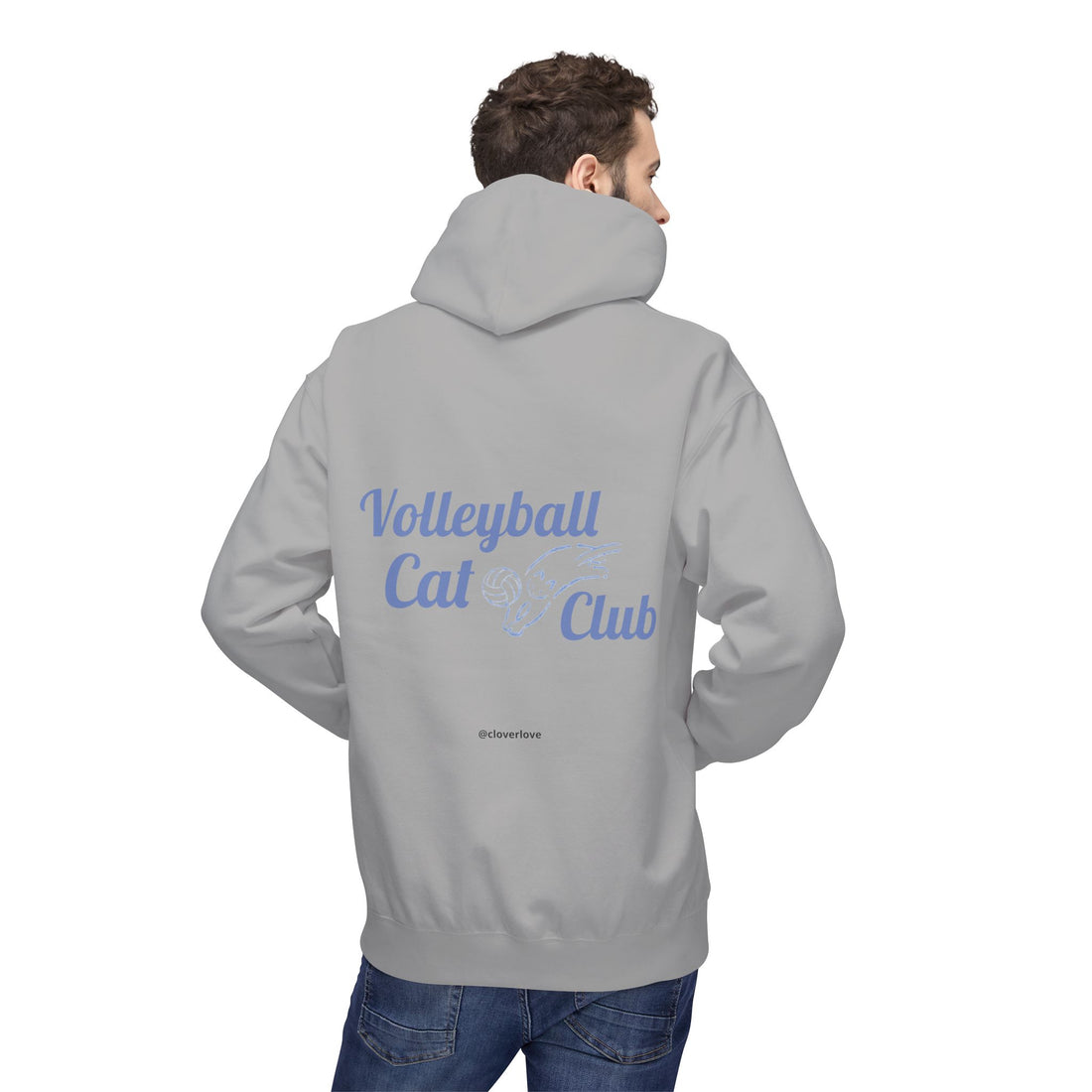 VC7, Catch the Echo Hoodie — Ocean Cat Adventure Graphic Hoodie