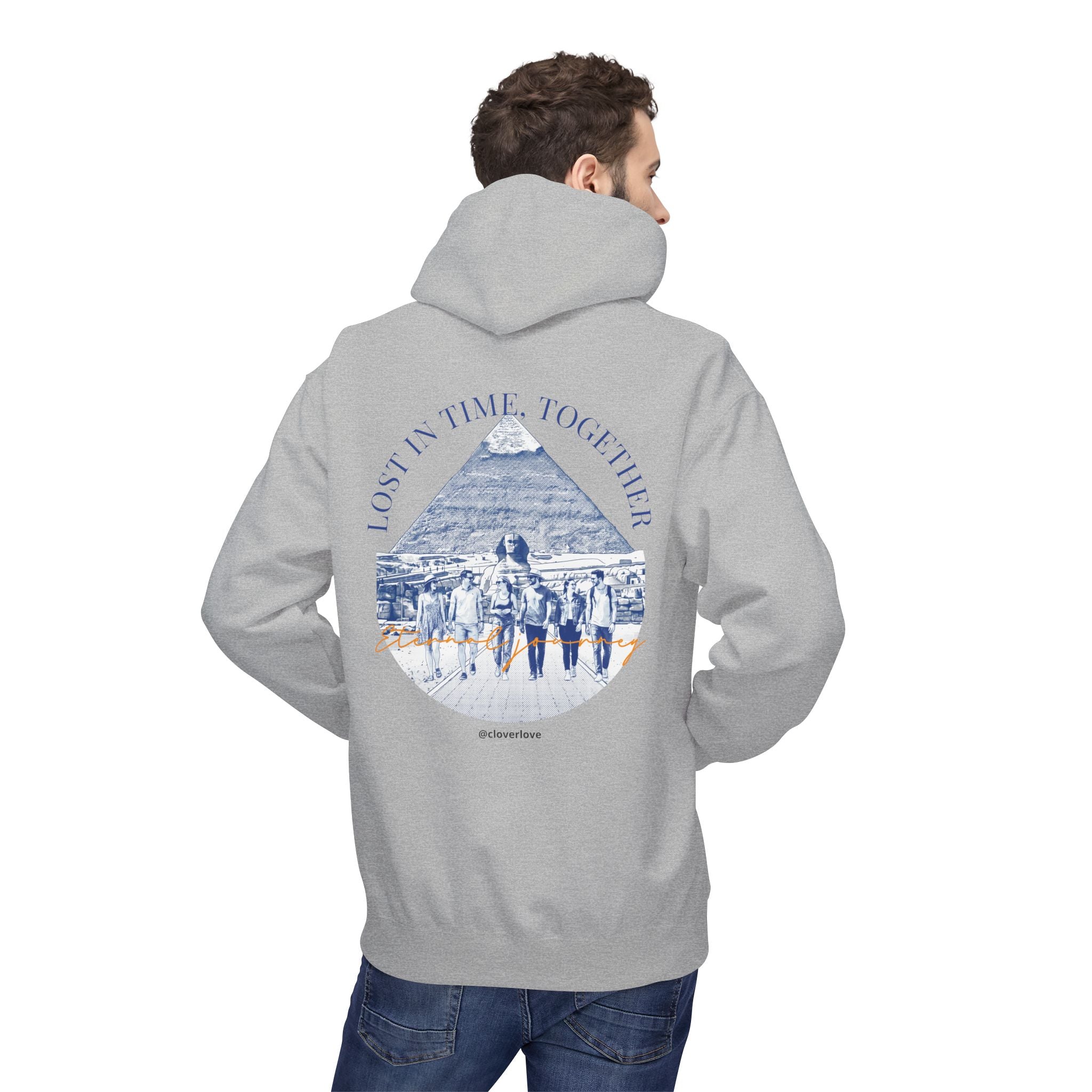 Ägypten Wahrzeichen Hoodie | Vintage Pyramiden Reise Sweatshirt