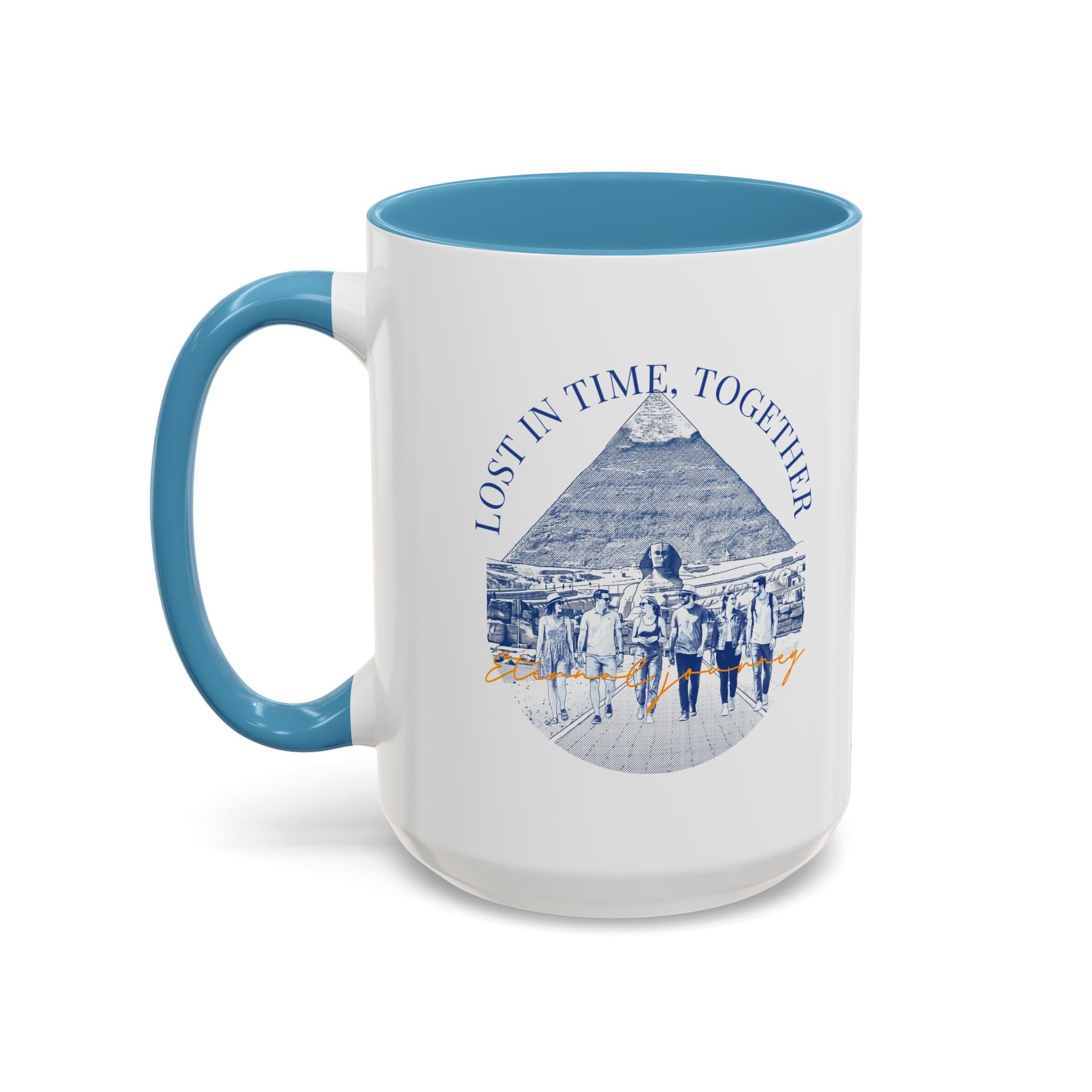 Egypt Travel Memory Mug - Pyramid Adventure Coffee Cup for Travelers
