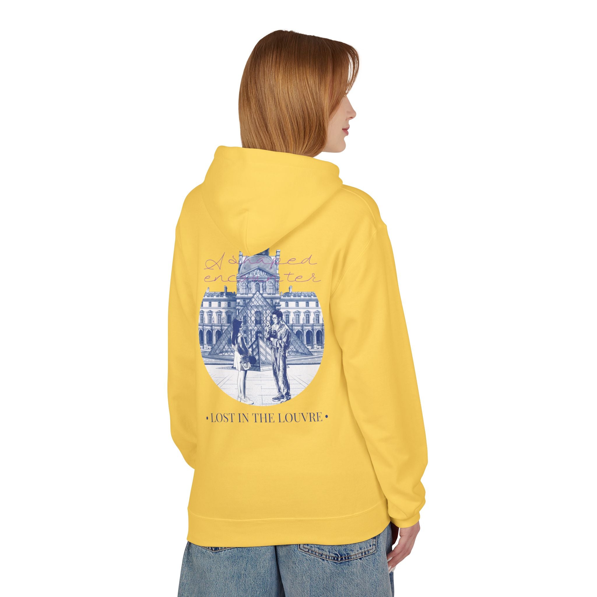 Lost In The Louvre Hoodie | Paris Travel Landmark Sweatshirt