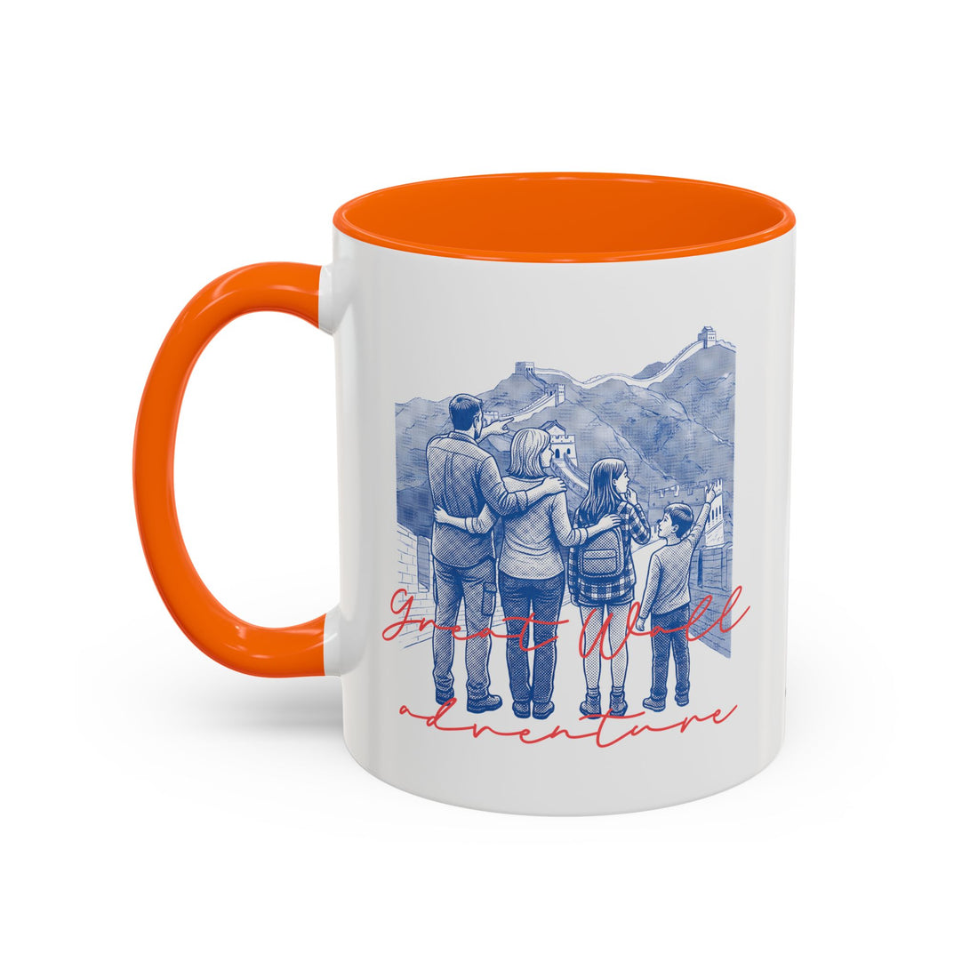 Great Wall Travel Mug - China Landmark Coffee Cup for Explorers