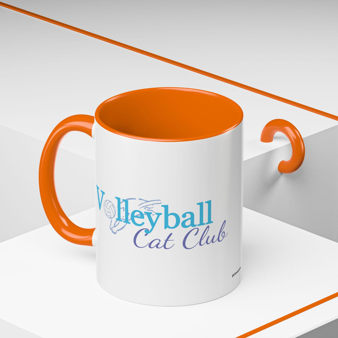 VC4, Sea Otter Coffee Mug - "Cat(ch) the Dream" Ocean Art Accent Mug (11/15oz)
