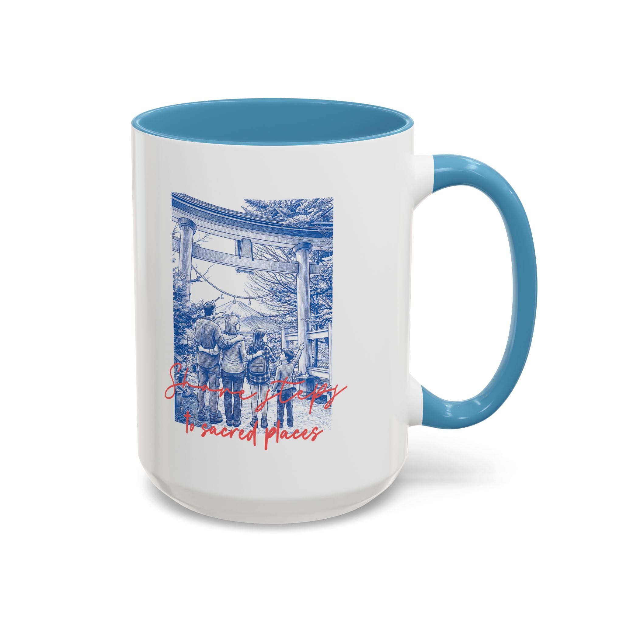 Japan Travel Memory Mug - Mount Fuji Coffee Cup for Travelers