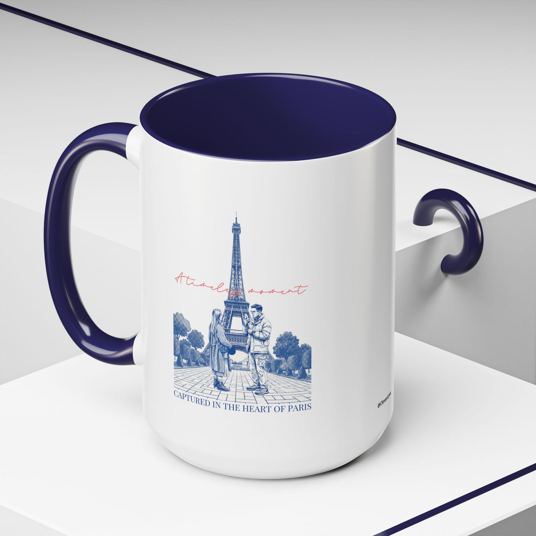 Paris Reiseerinnerungstasse - Eiffelturm-Kaffeetasse für Reisende