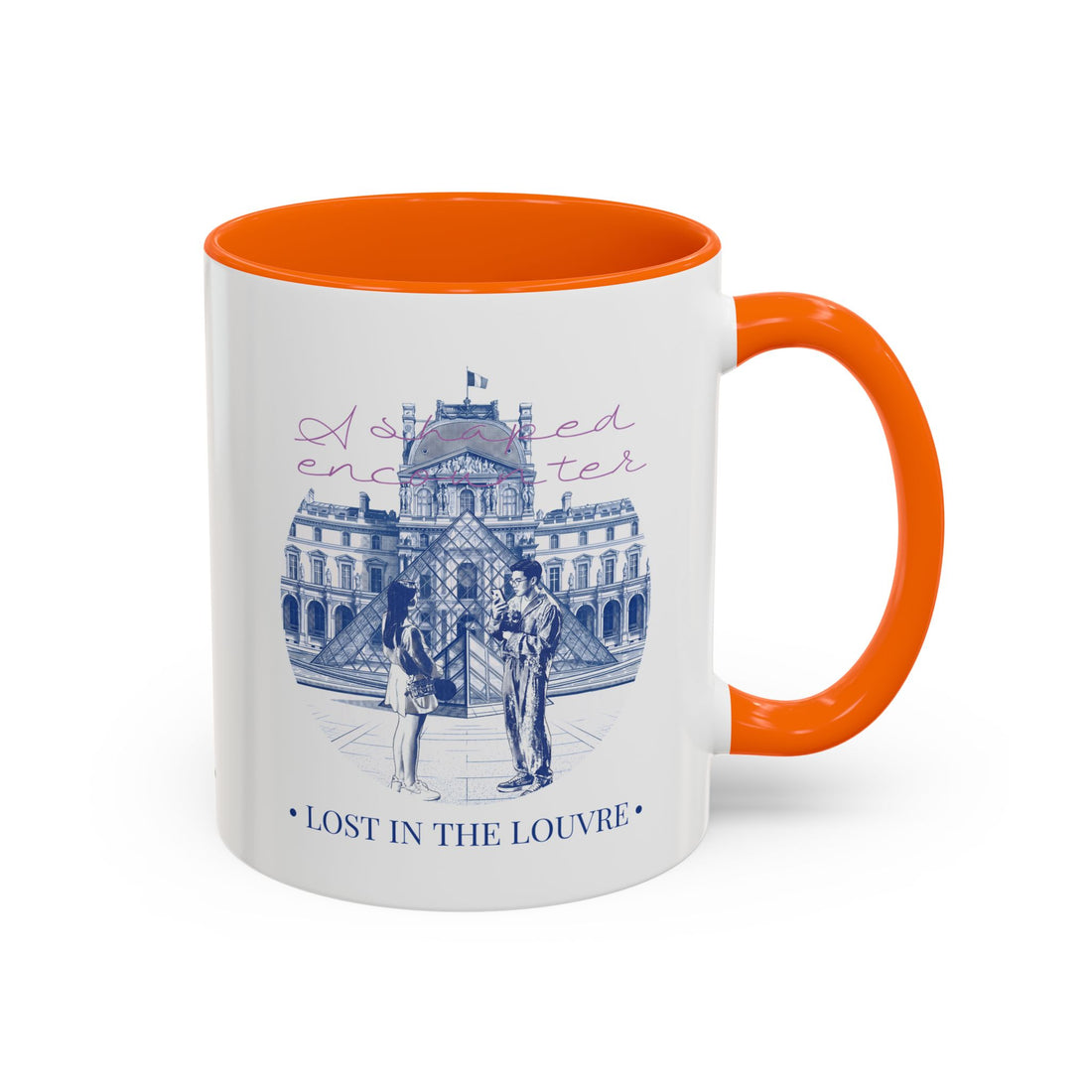 Louvre Paris Travel Mug - Art Museum Coffee Cup for Travelers