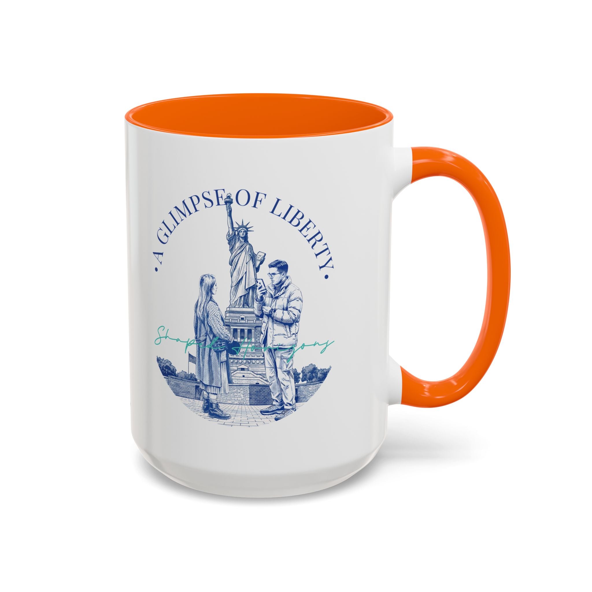 Statue of Liberty Travel Mug - New York Landmark Coffee Cup