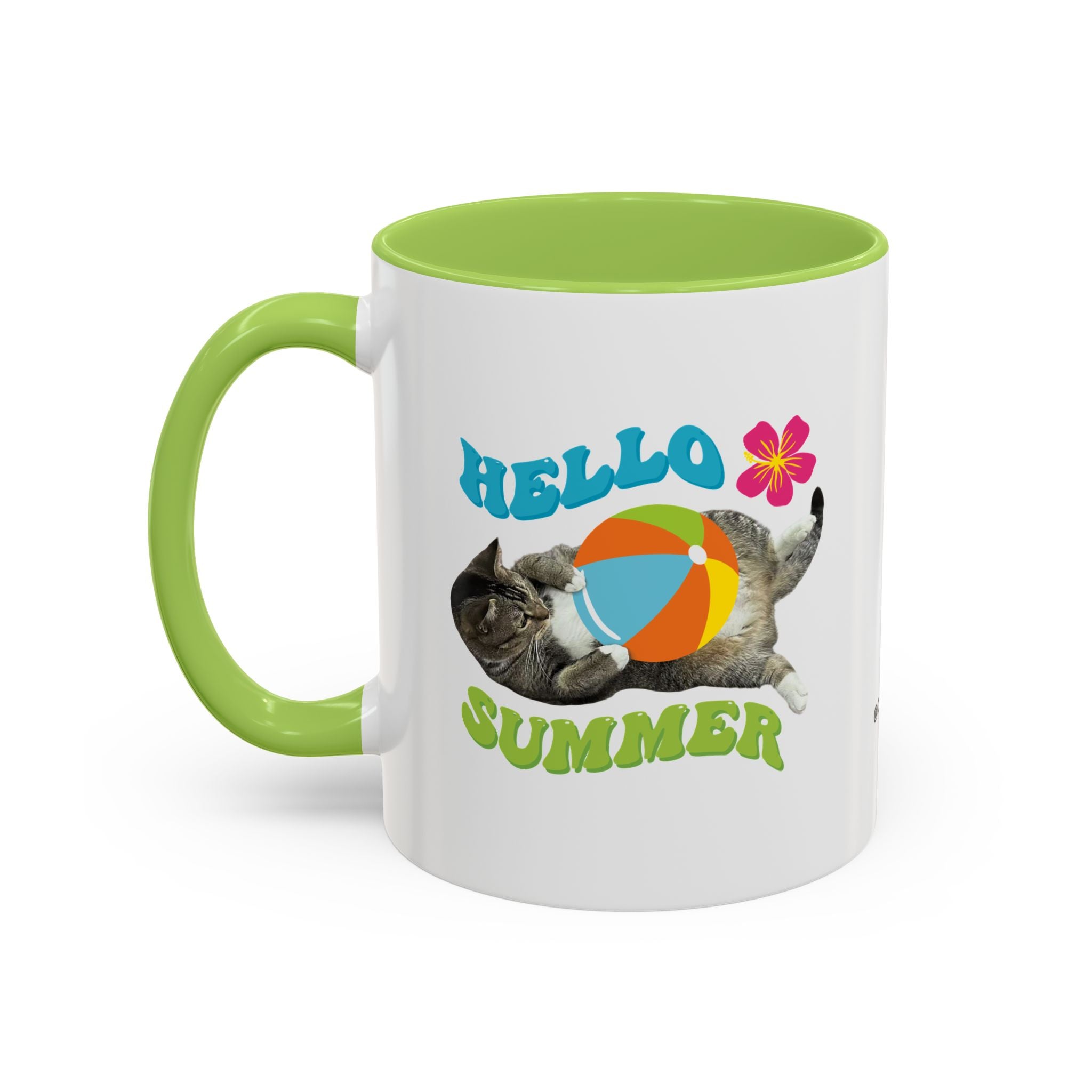Retro Custom Cat Mug | Personalized Pet Photo Coffee Cup With Custom Text