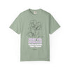 Sweet Pea Flower T-Shirt - Botanical Graphic Shirt for Flower Lovers