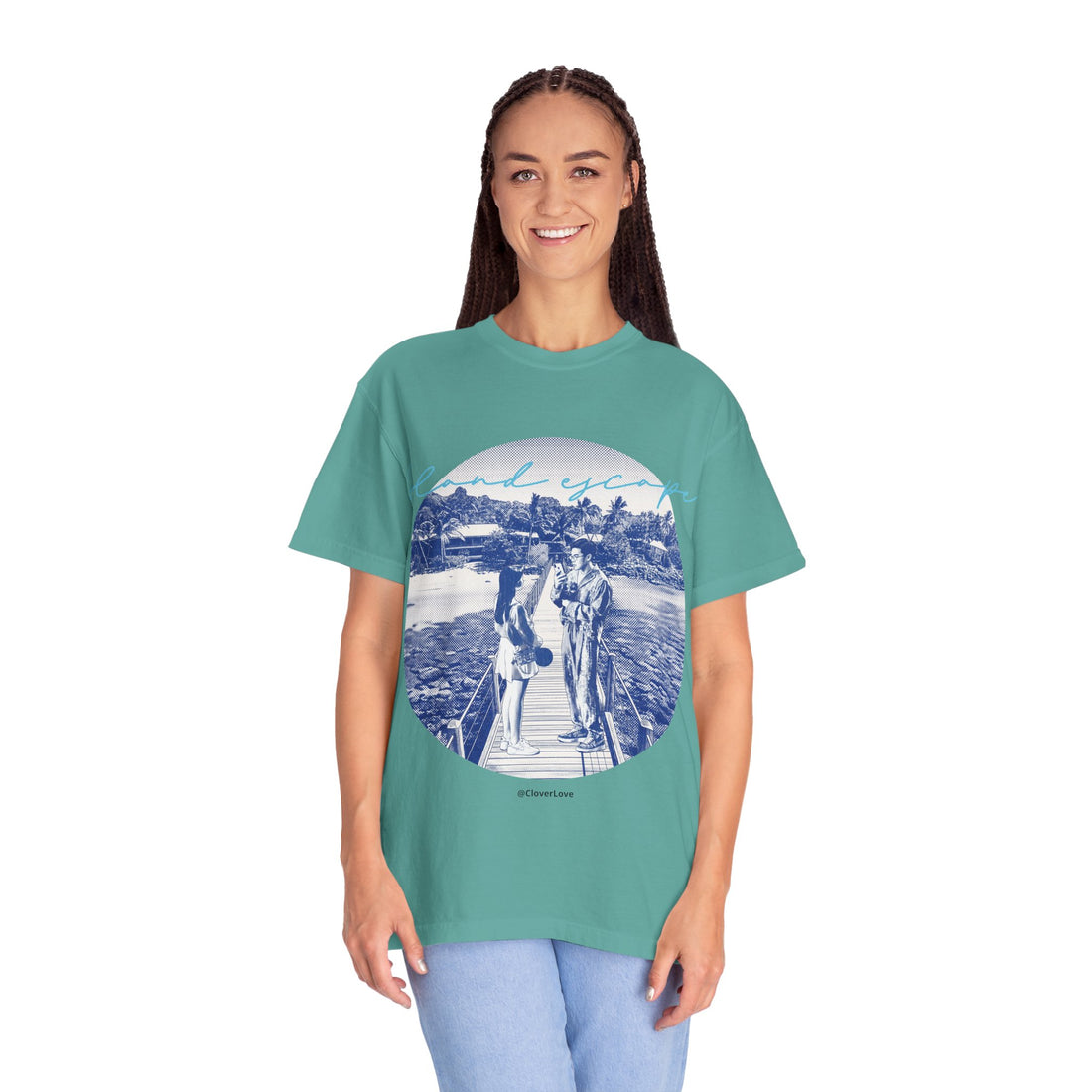 Custom Tropical Travel T-Shirt - Vintage Beach Adventure Tee, Travel Lover Gift