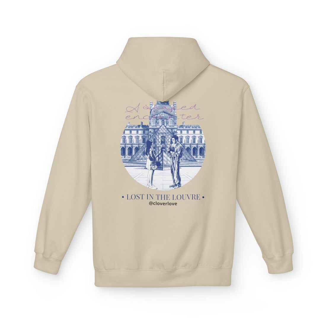 Lost In The Louvre Hoodie | Paris Reise-Wahrzeichen Sweatshirt