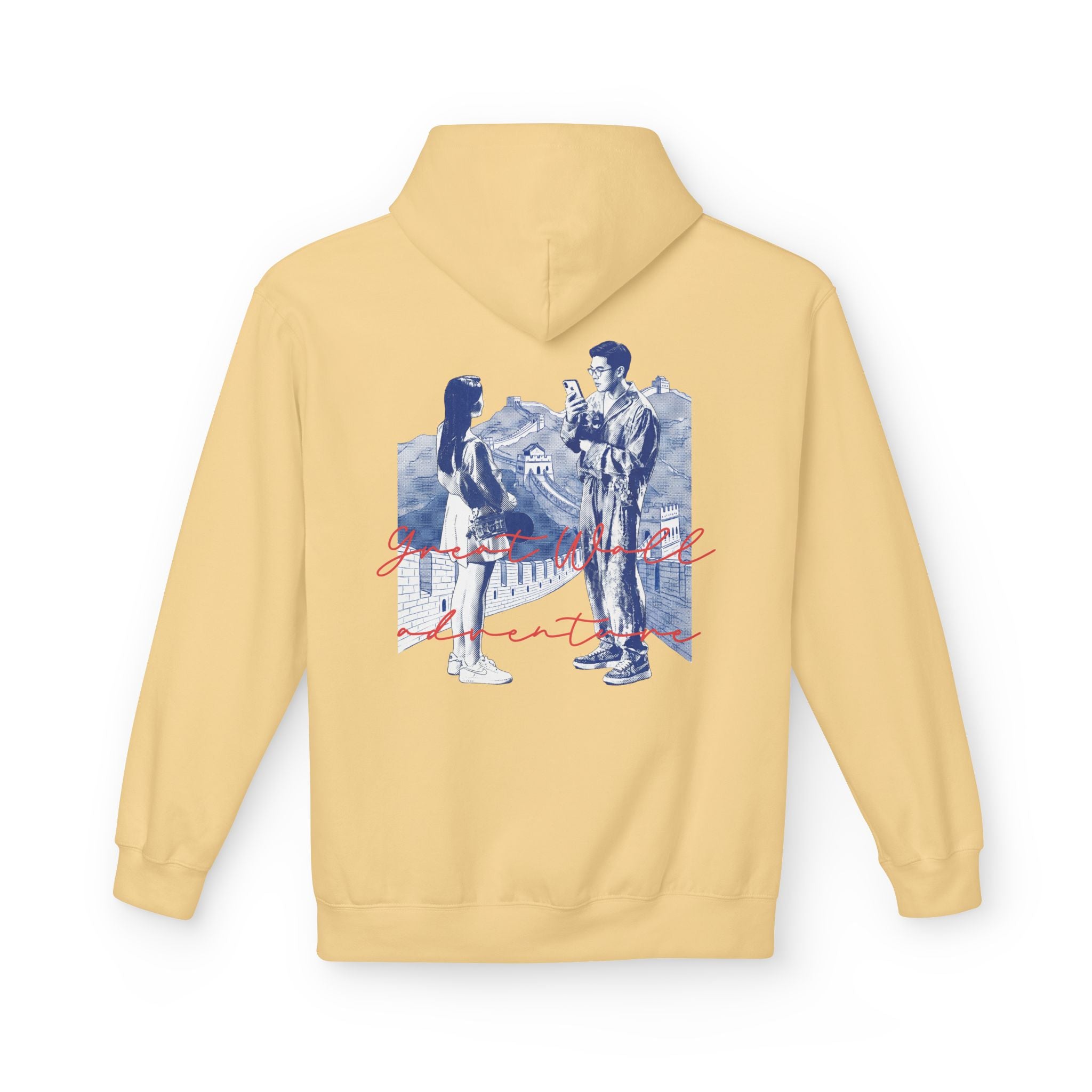 Great Wall Adventure Hoodie – Summer Wanderlust Sweatshirt