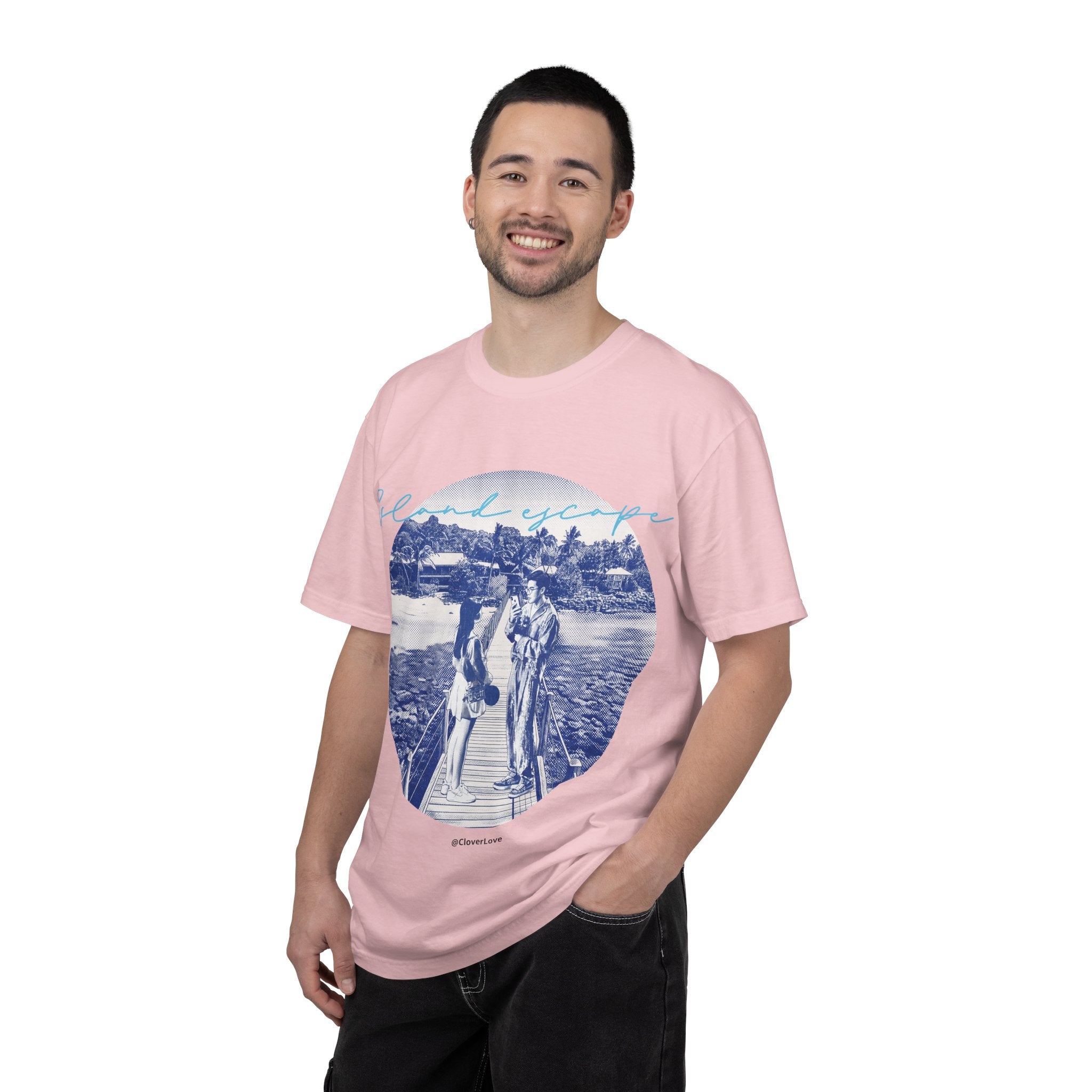 Custom Tropical Travel T-Shirt - Vintage Beach Adventure Tee, Travel Lover Gift