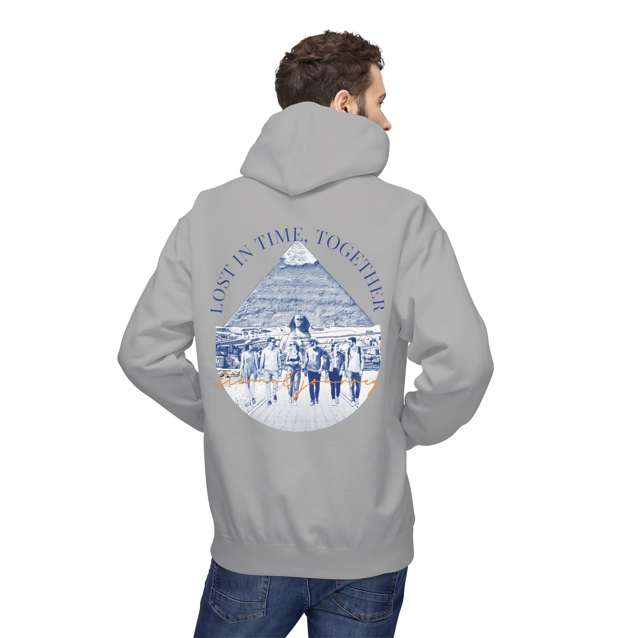 Egypt Landmark Hoodie | Vintage Pyramid Travel Sweatshirt