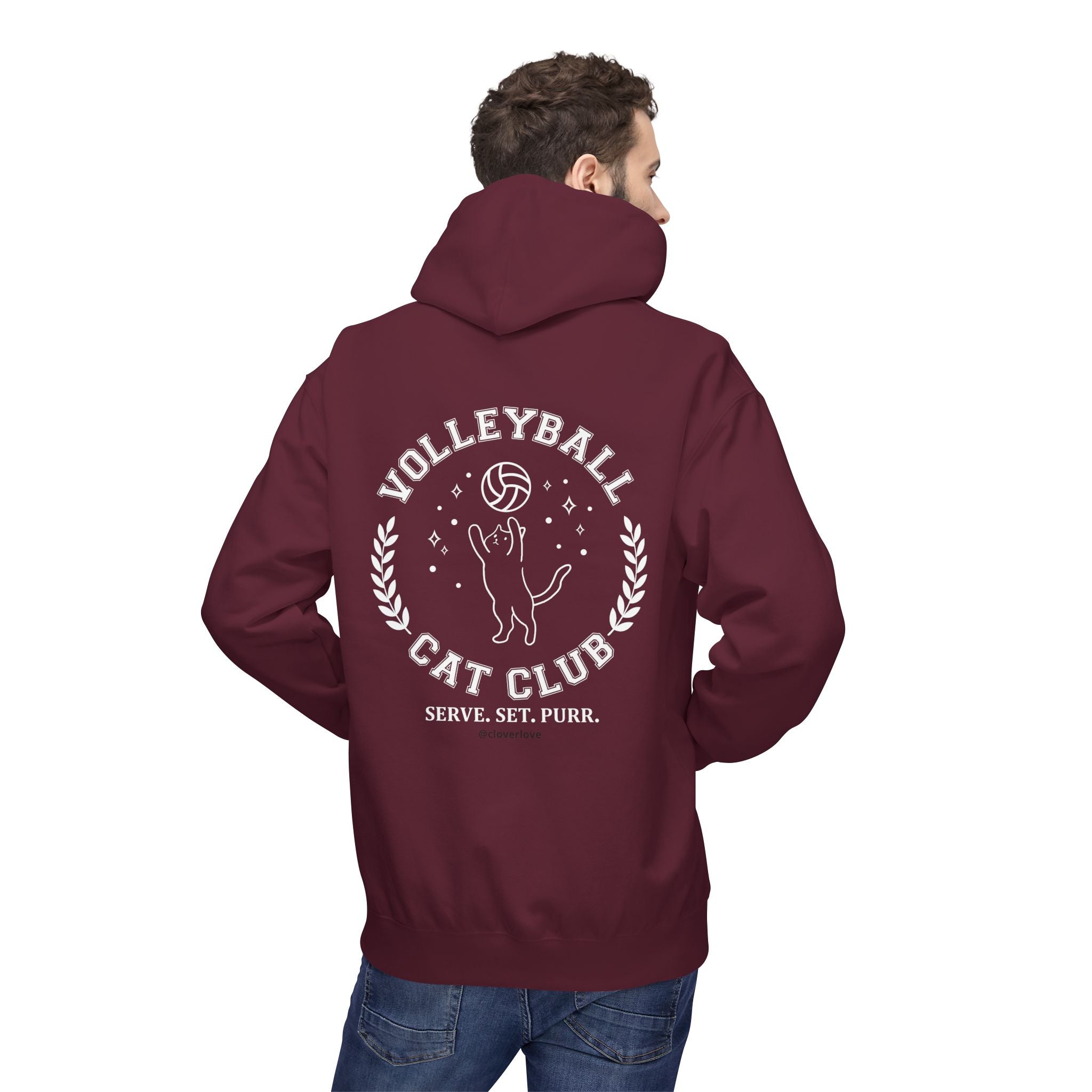 VC2, Catch the Echo Hoodie — Ocean Cat Adventure Graphic Hoodie