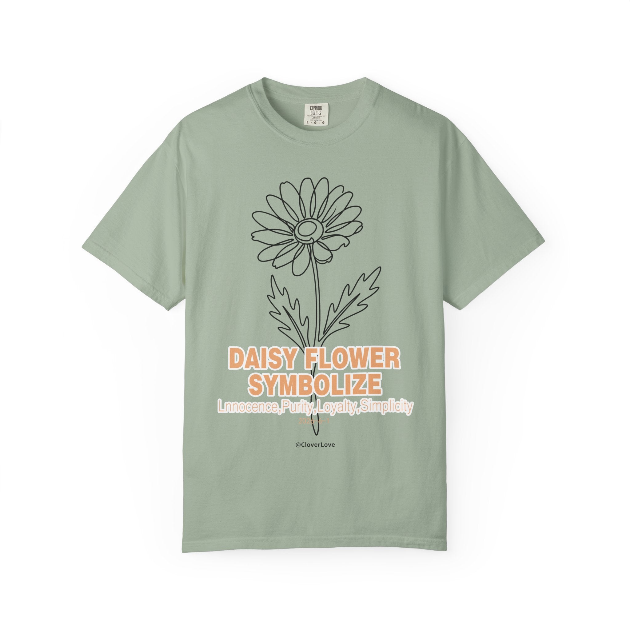 Daisy Flower T-Shirt - Botanical Graphic Shirt for Flower Lovers
