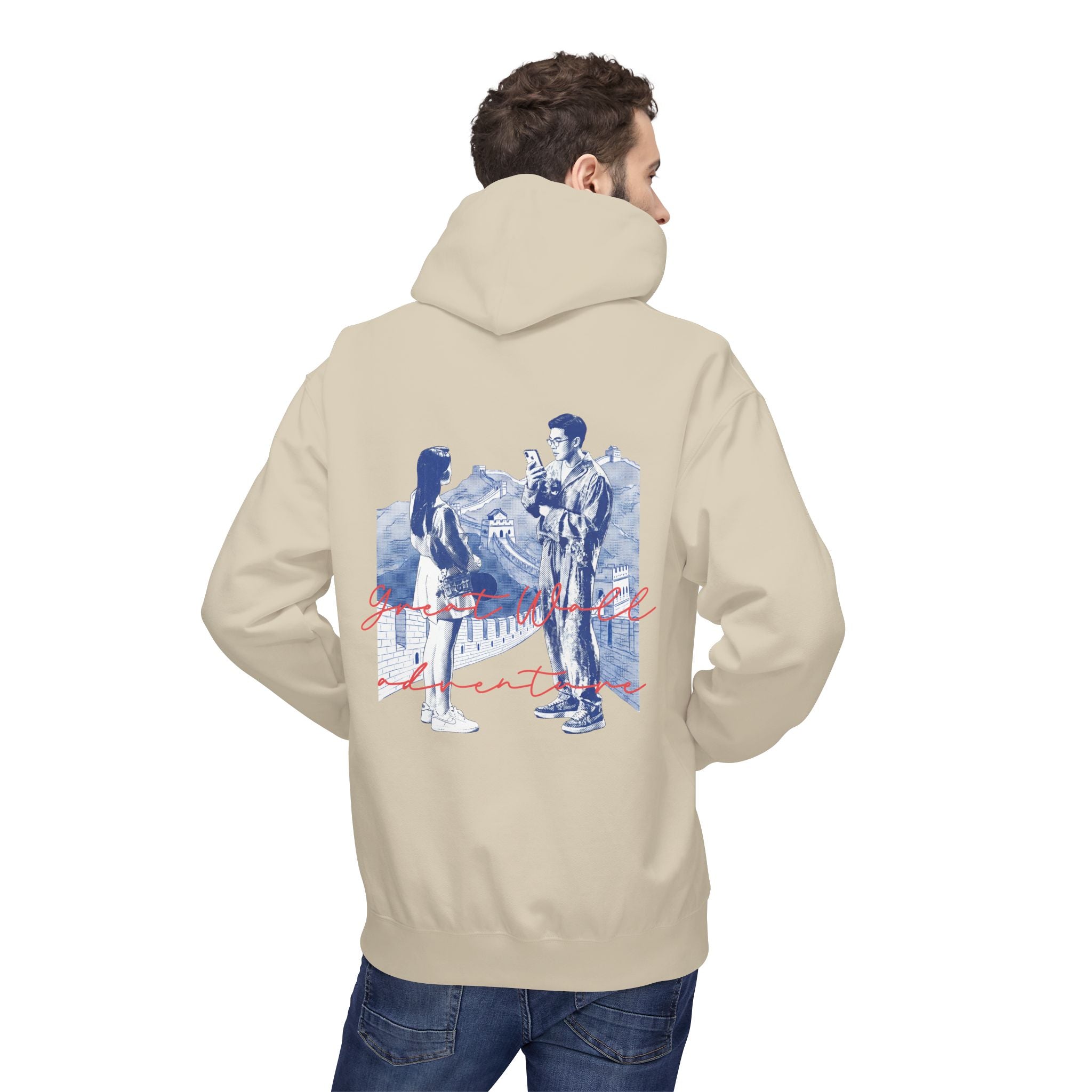 Great Wall Adventure Hoodie – Summer Wanderlust Sweatshirt