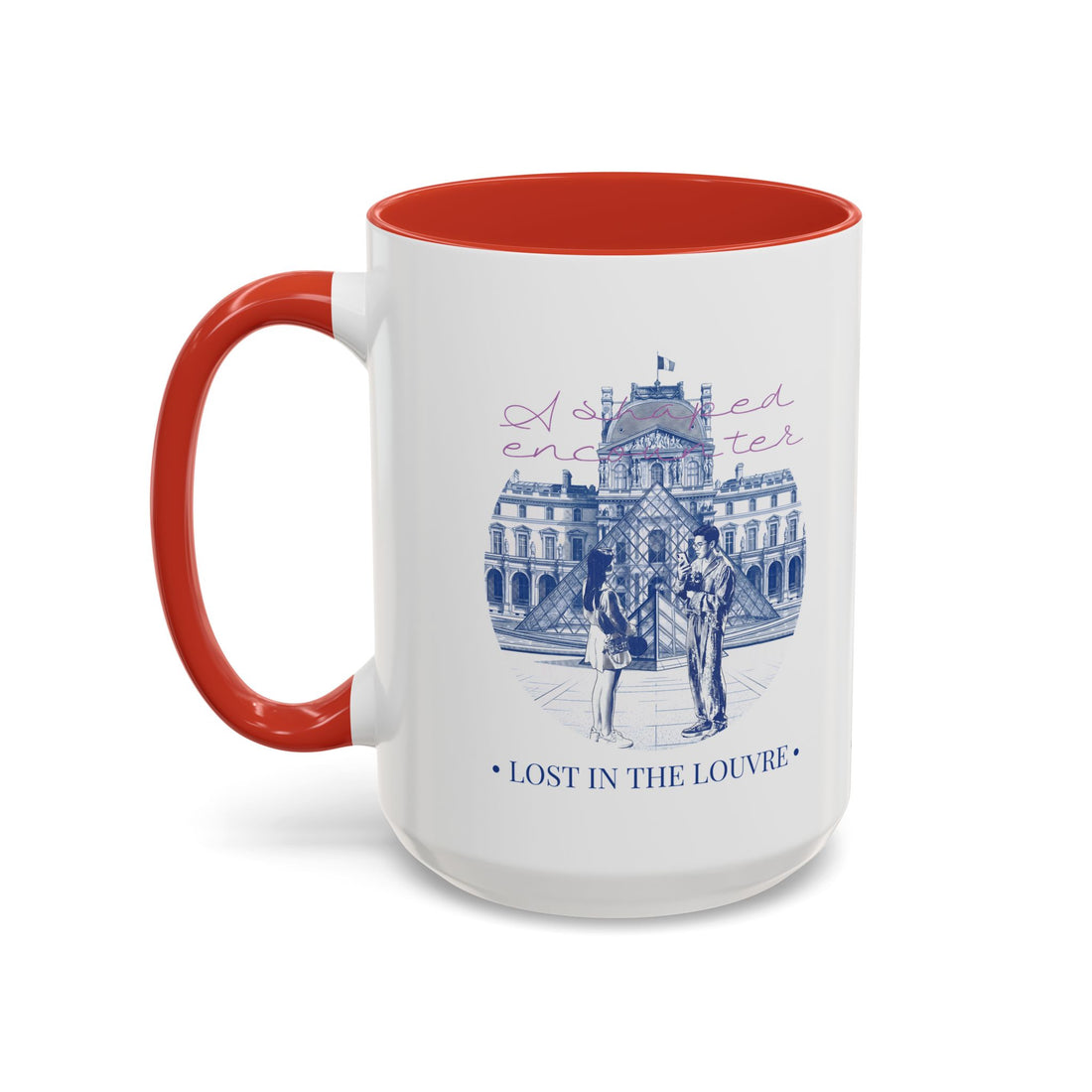 Louvre Paris Travel Mug - Art Museum Coffee Cup for Travelers