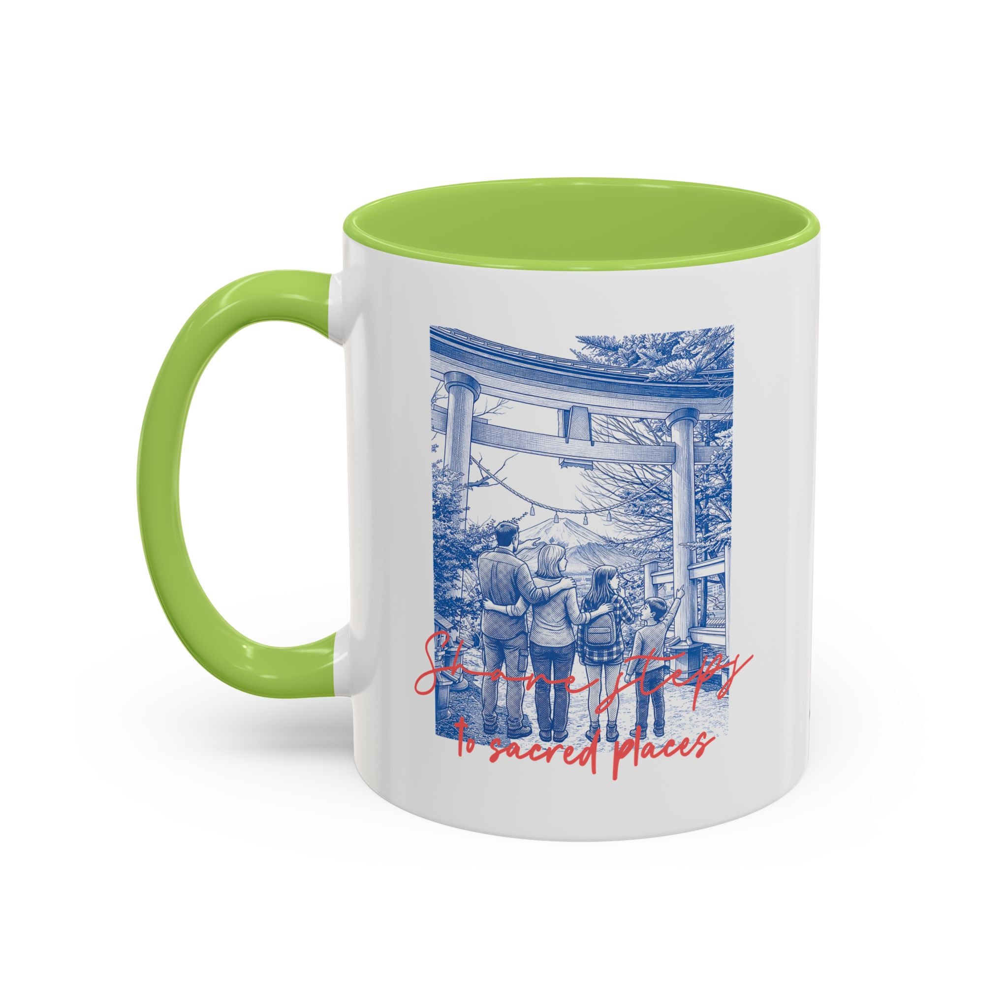 Japan Travel Memory Mug - Mount Fuji Coffee Cup for Travelers