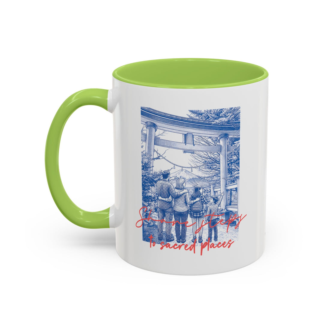 Japan Travel Memory Mug - Mount Fuji Coffee Cup for Travelers