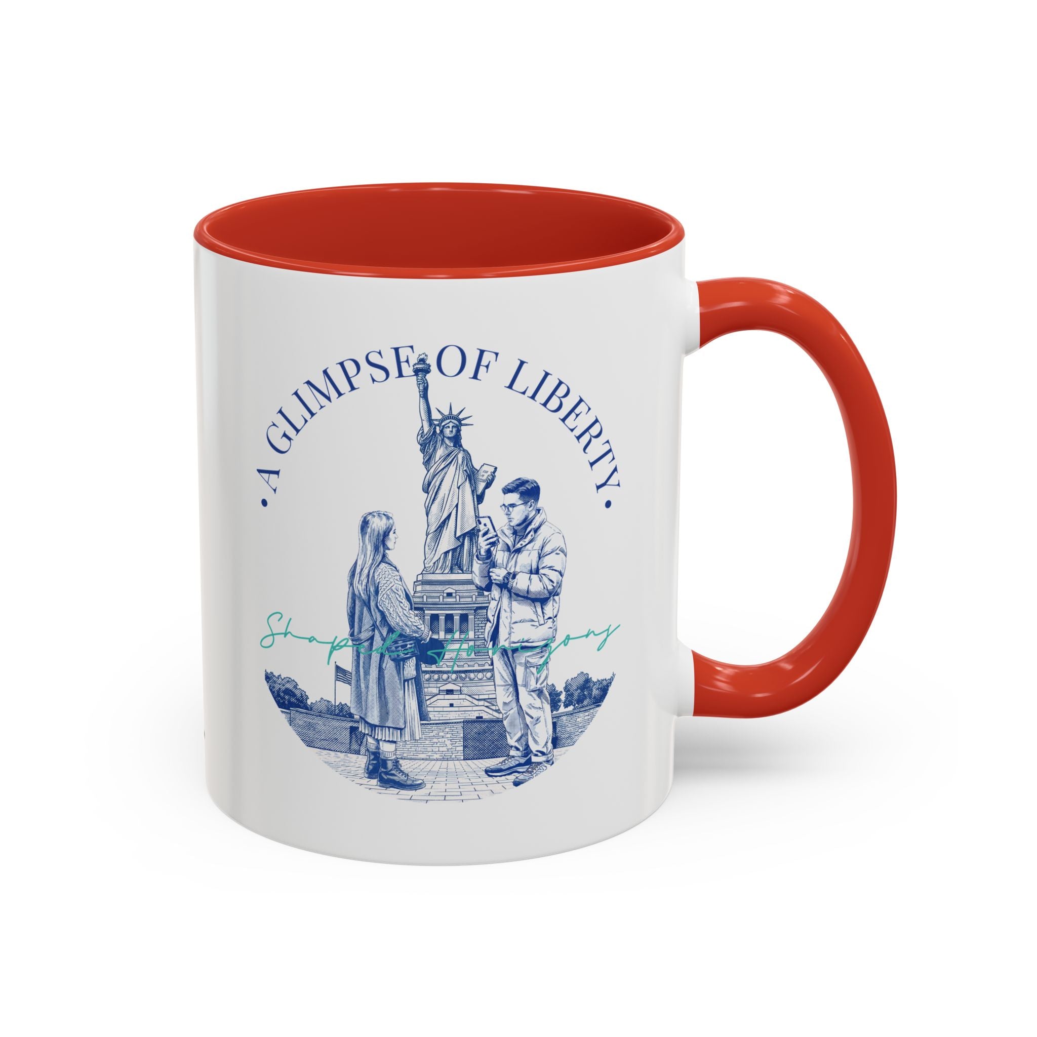 Statue of Liberty Travel Mug - New York Landmark Coffee Cup