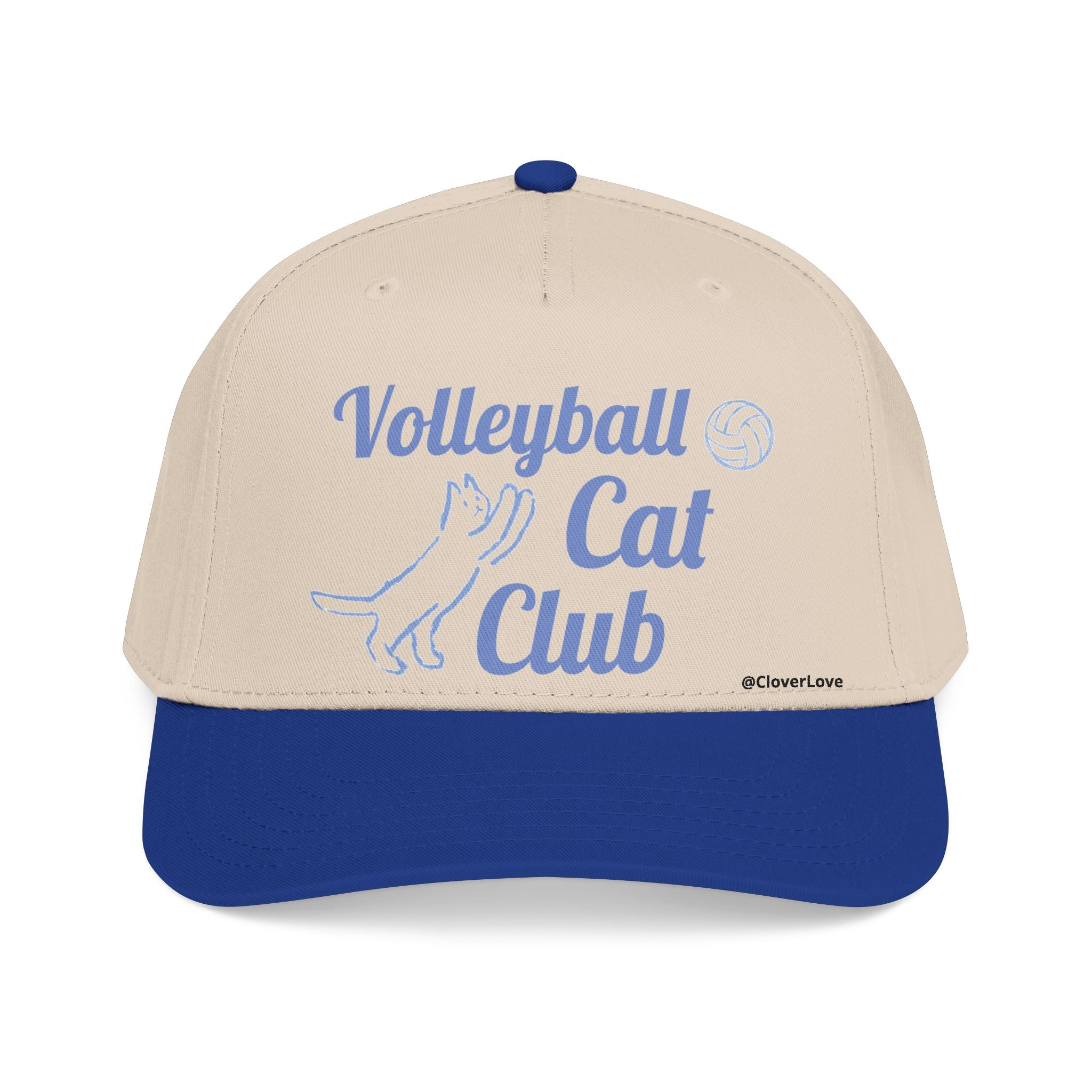 VC6, Cat's Skiff Adventure Baseball Cap — Cute Nautical Cat Hat with @CloverLove Design