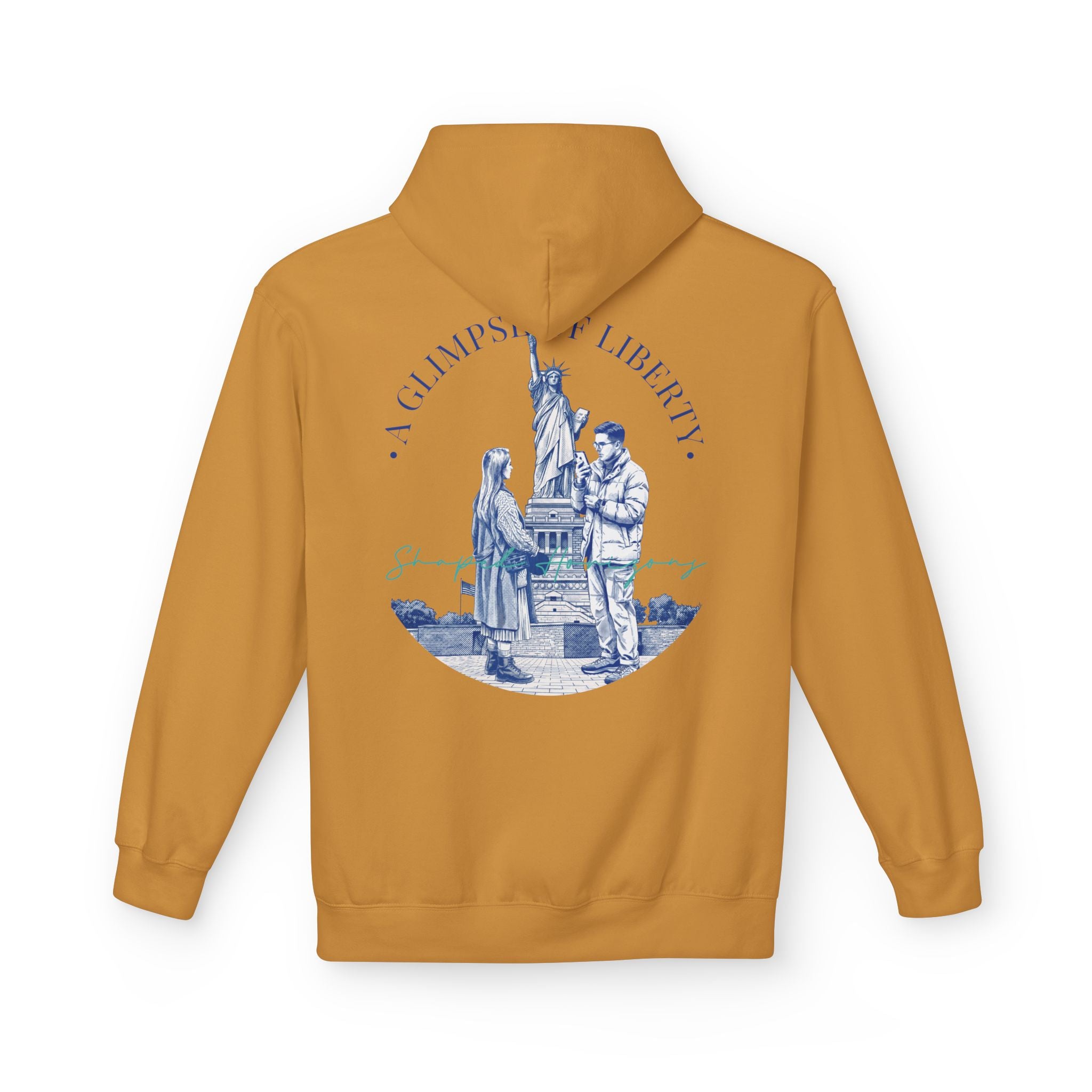 Statue of Liberty Adventure Hoodie | Vintage New York Travel Sweatshirt