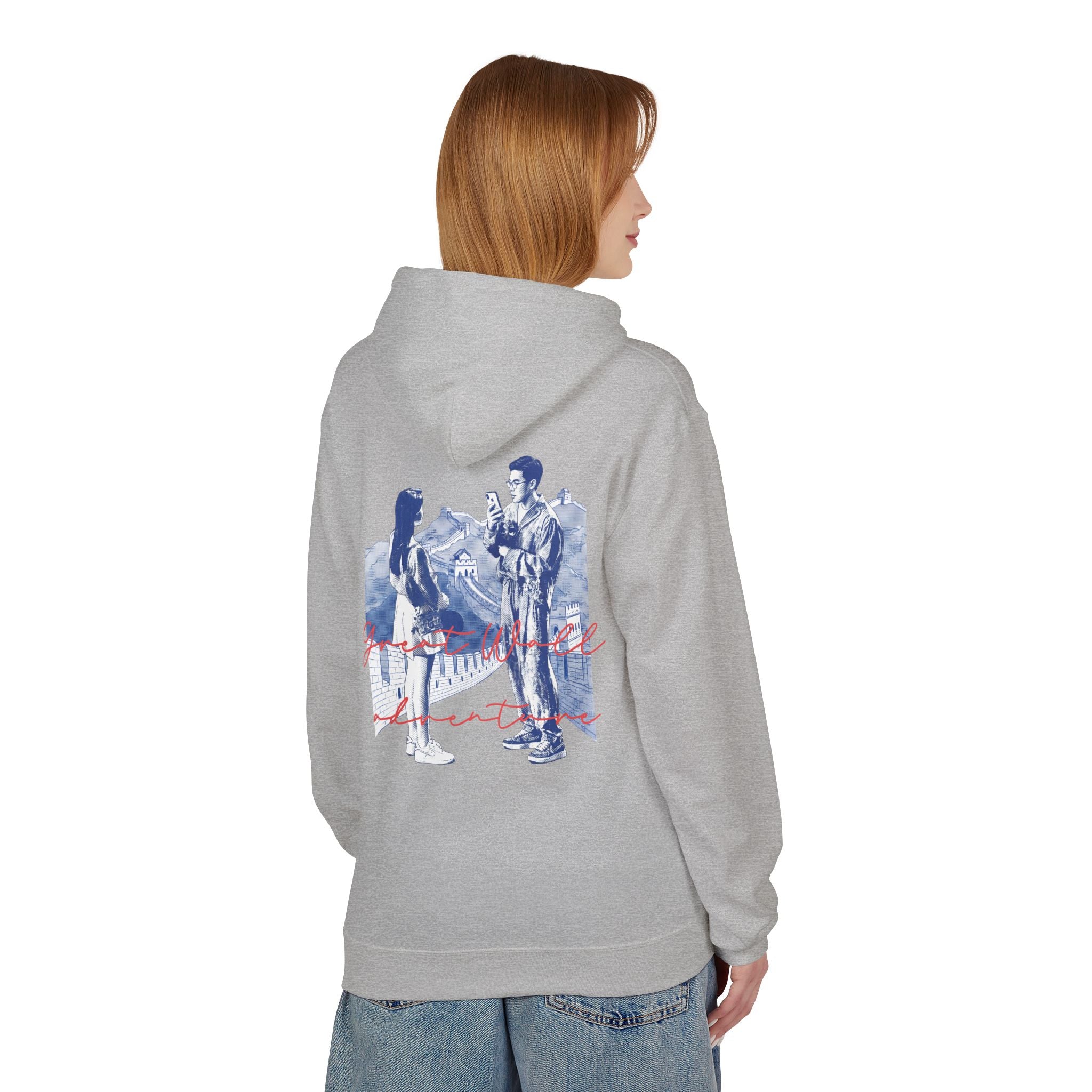 Great Wall Adventure Hoodie – Summer Wanderlust Sweatshirt