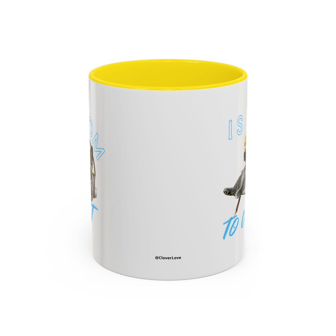 Chill Cat Sommerbecher | Personalisierte Katzenfoto-Kaffeetasse mit individuellem Text