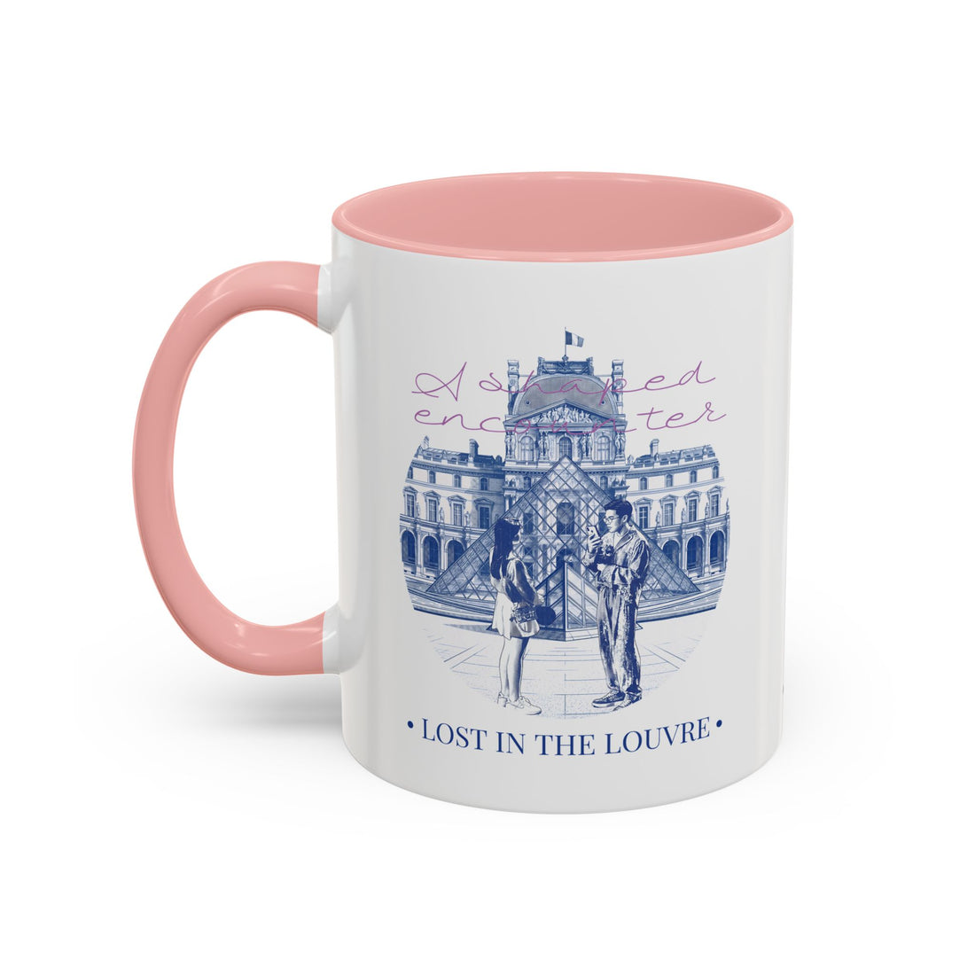 Louvre Paris Travel Mug - Art Museum Coffee Cup for Travelers