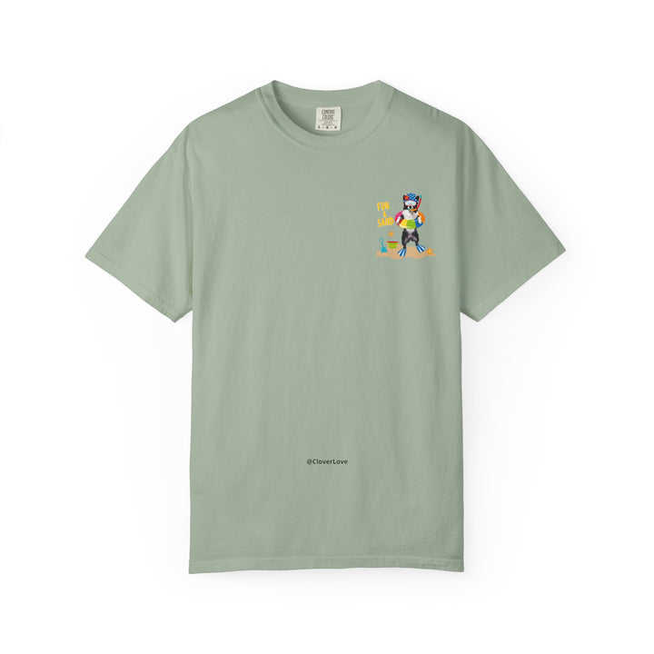 Custom Dog Summer T-Shirt - Funny Beach Diving Dog Tee, Dog Lover Gift