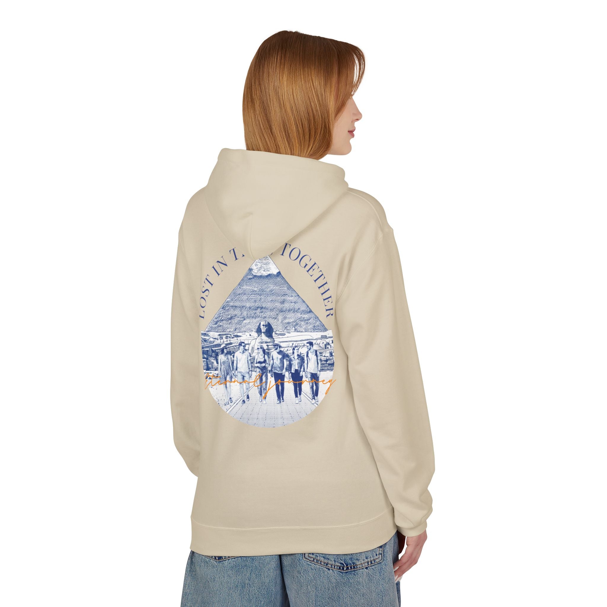 Egypt Landmark Hoodie | Vintage Pyramid Travel Sweatshirt