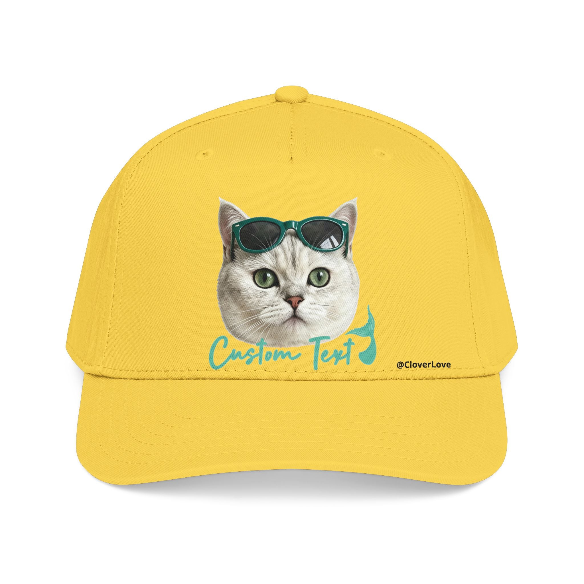 Custom Cat Photo Hat | Personalized Cat Lover Cap